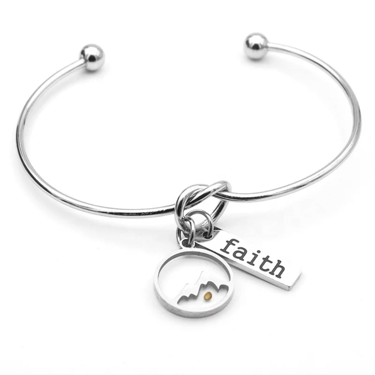 Faith Can Move Mountains, Bracelet Jewelry - 