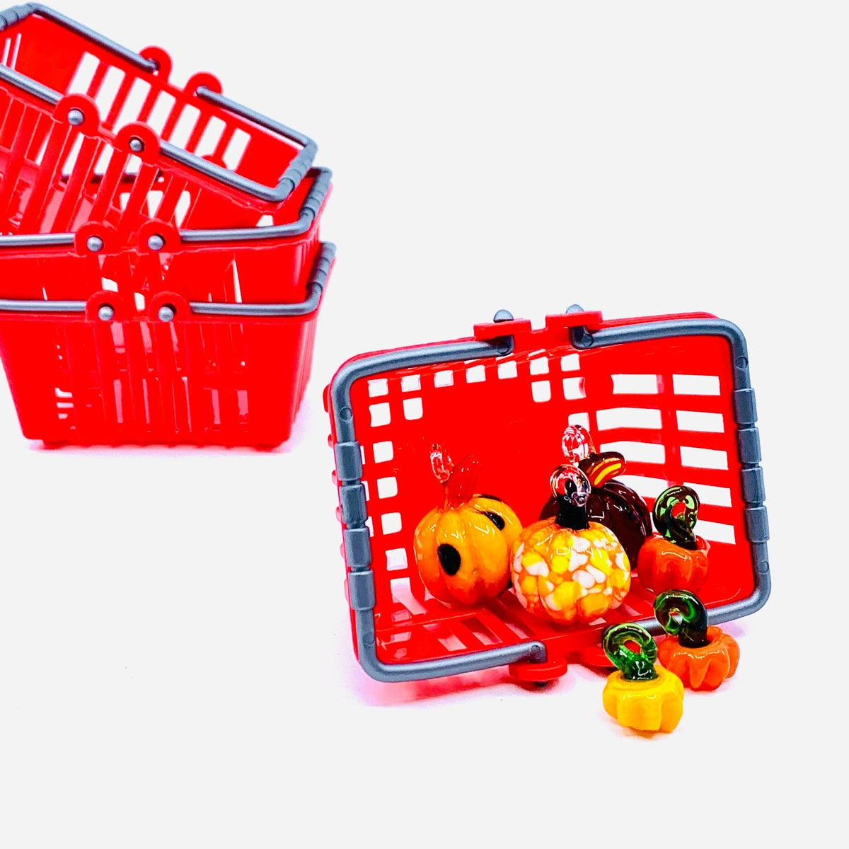 Tiny Target Shopping Basket Miniature - 