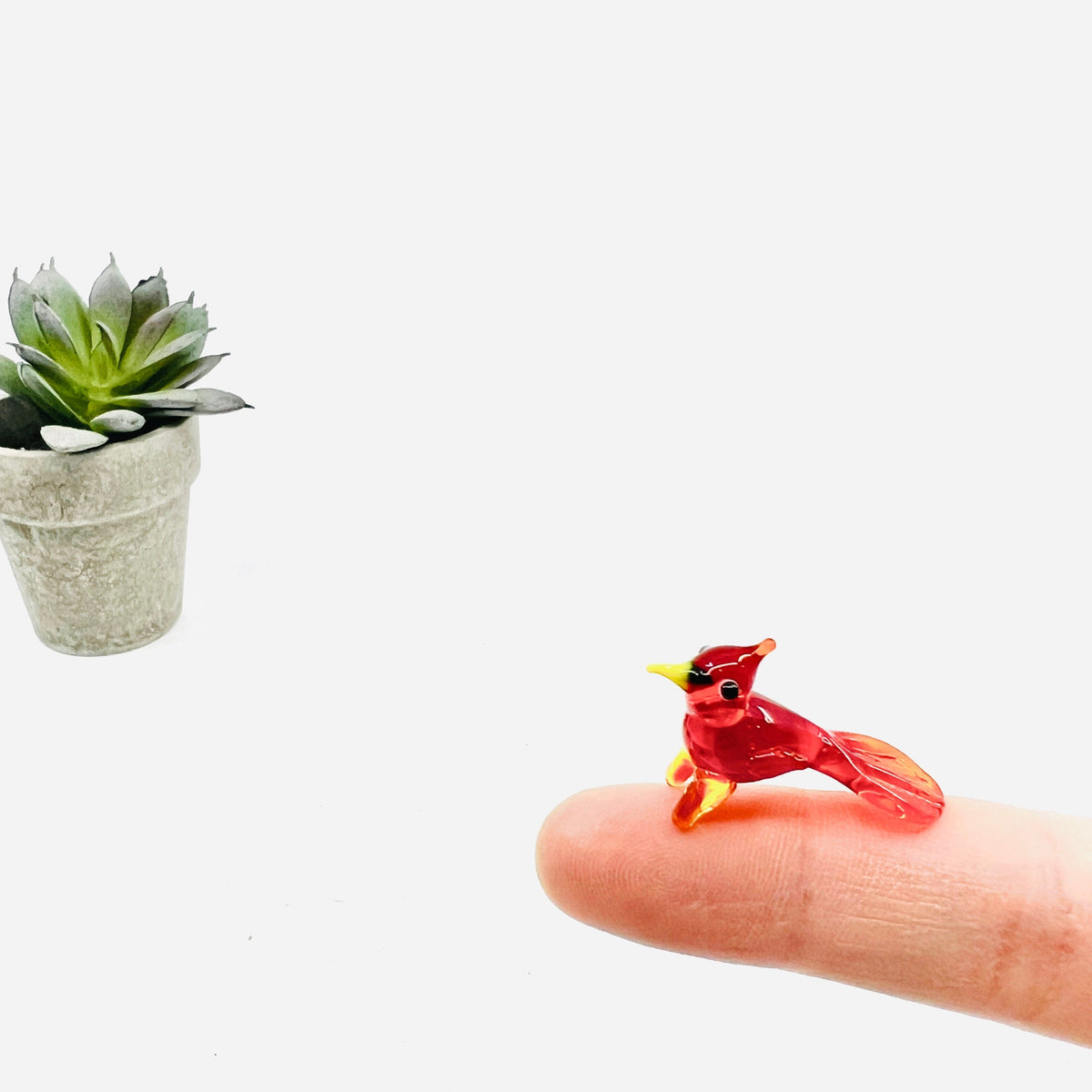 Tiny Angel Cardinal Miniature - 