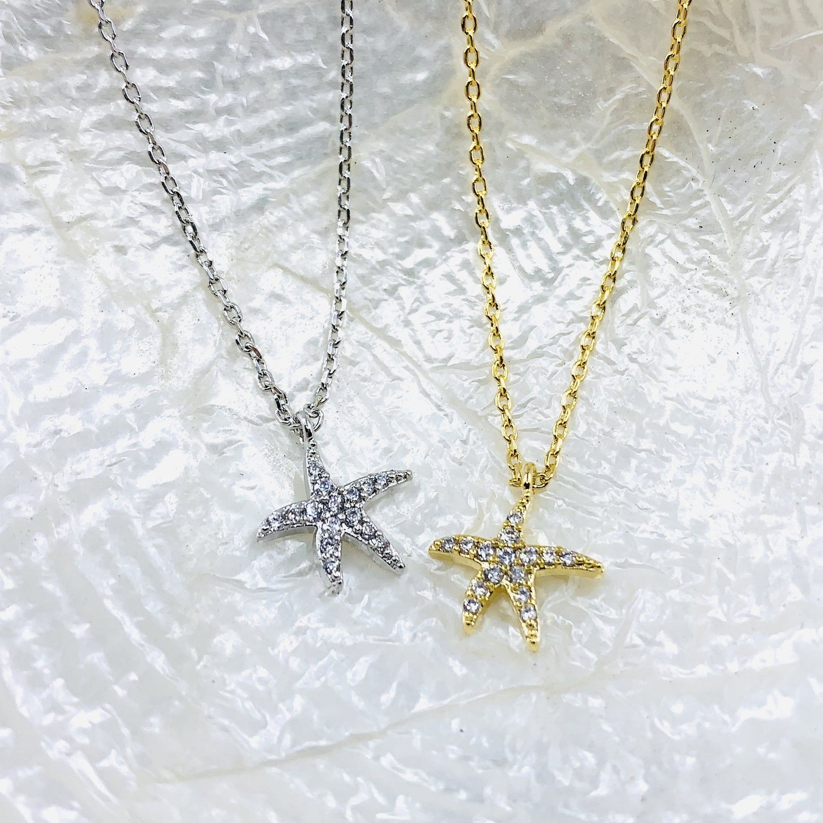 Starfish Choker Necklace Cloie NY 