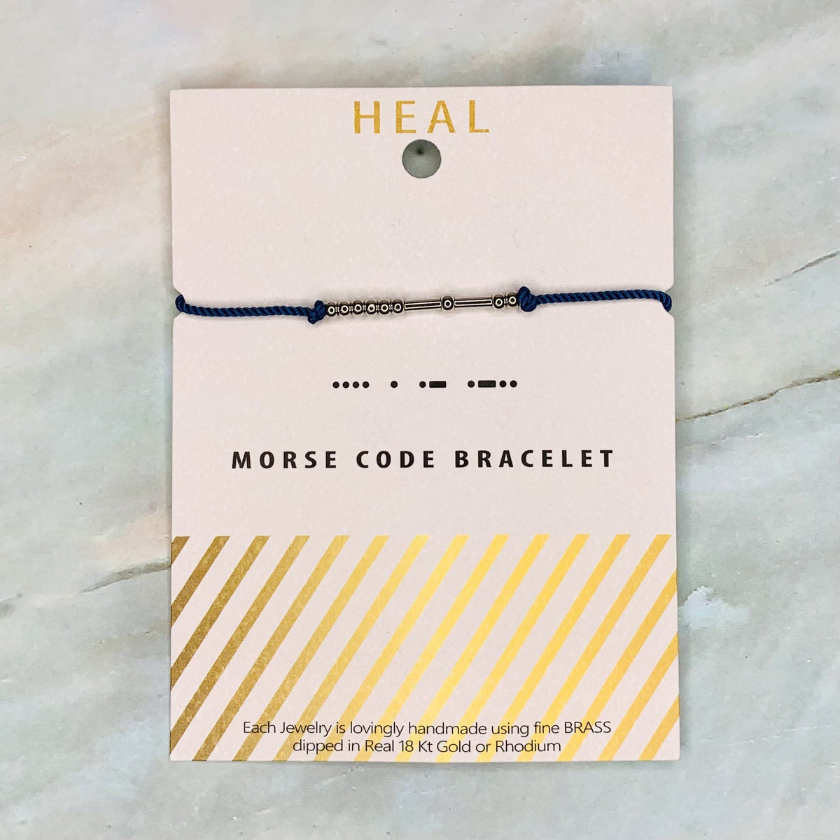 Morse Code Bracelet Jewelry Lauren-Spencer Heal 
