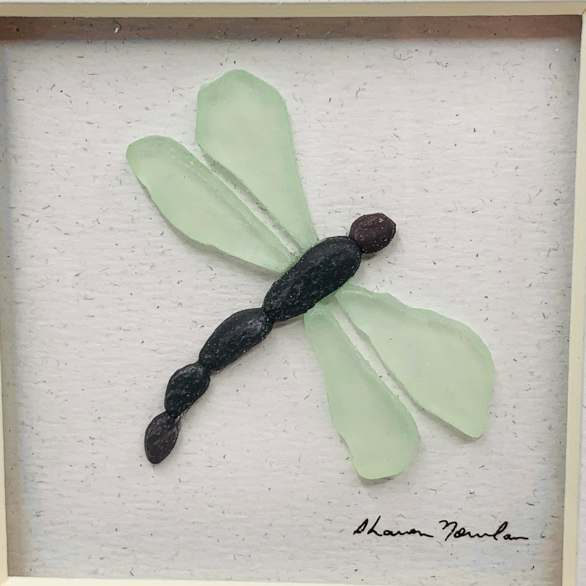 Shadow Box Frame, Of Life & Dragonflies Decor Demdaco 