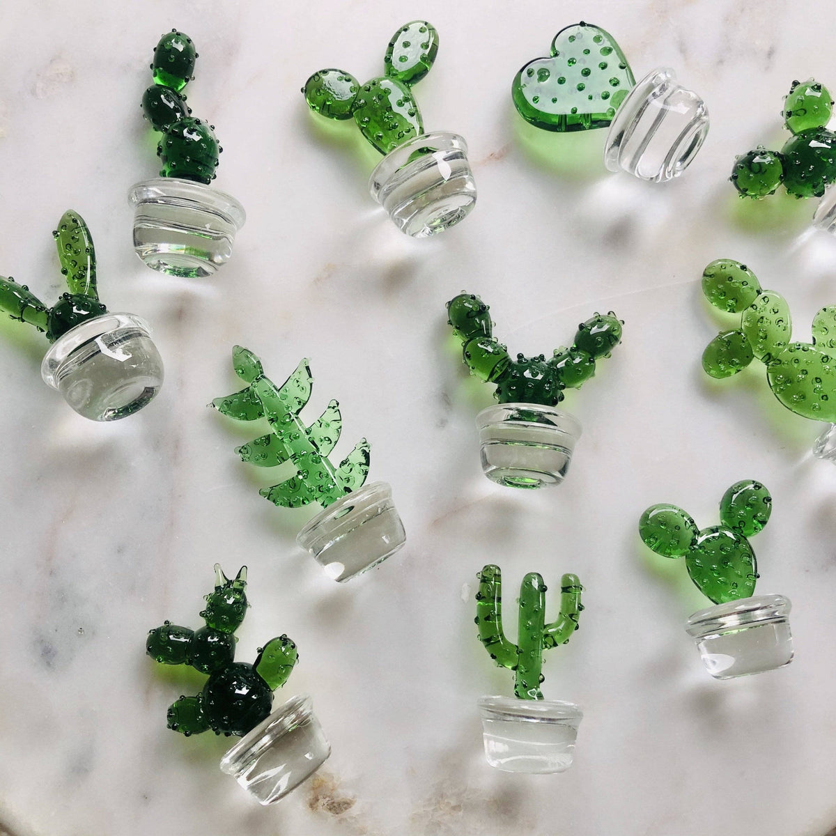 Glass Cactus Flex Miniature - 