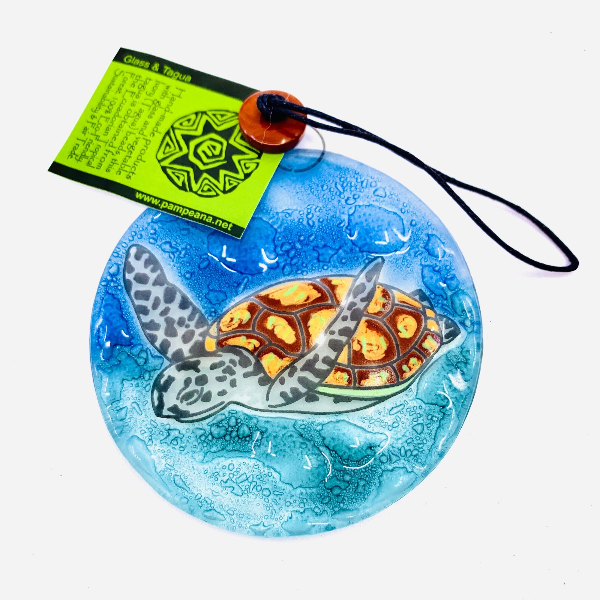 Fair Trade Ornament 192 Sea Turtle Ornament Pam Peana 