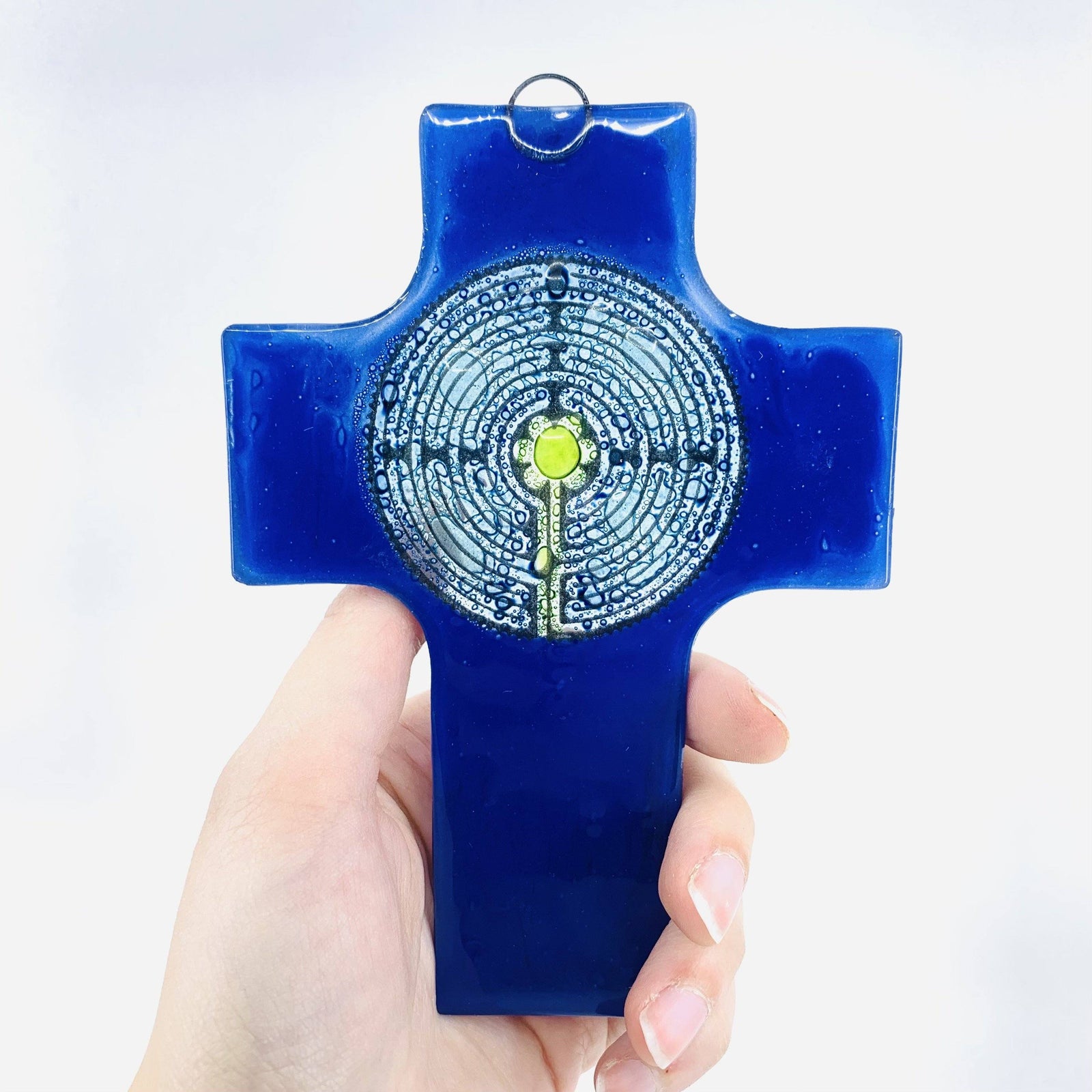 Fair Trade Large Cross 13 Ornament Pam Peana 