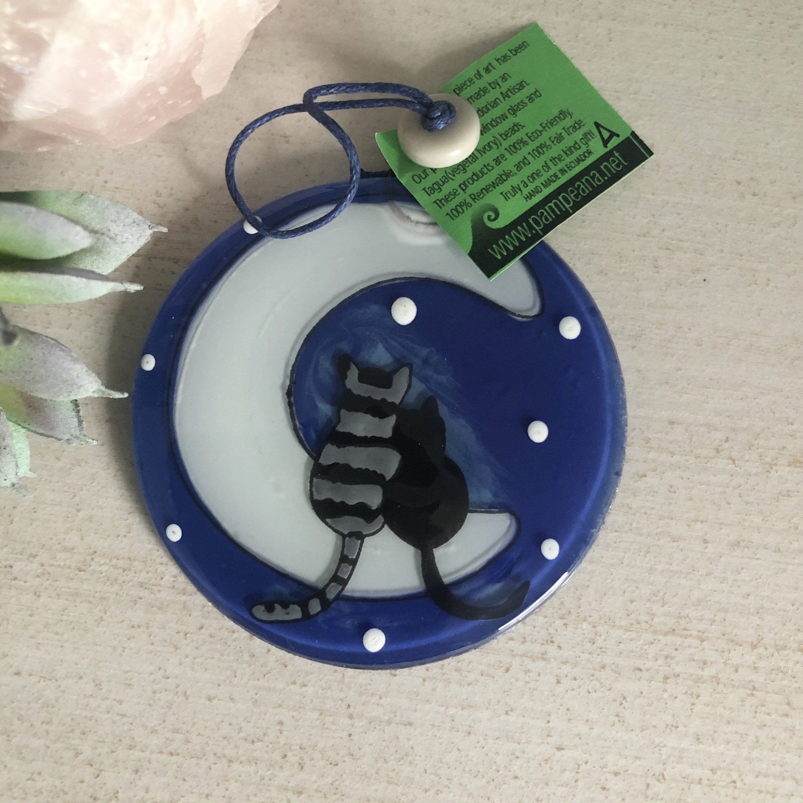 Fair Trade Ornament 77 Luke Adams Glass Blowing Studio 