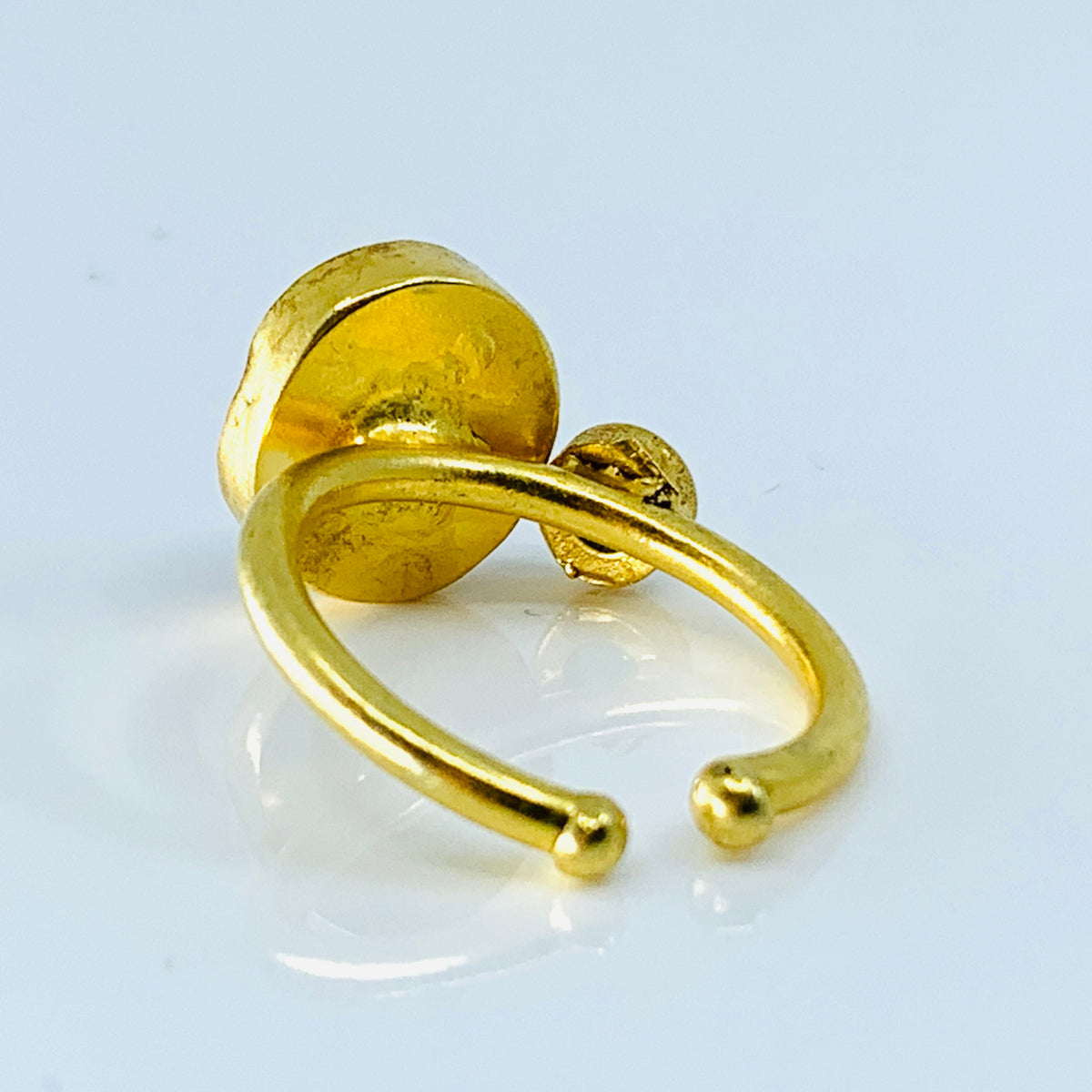 Turkish Brass Adjustable Ring 12 Jewelry Ikat Jewelry 