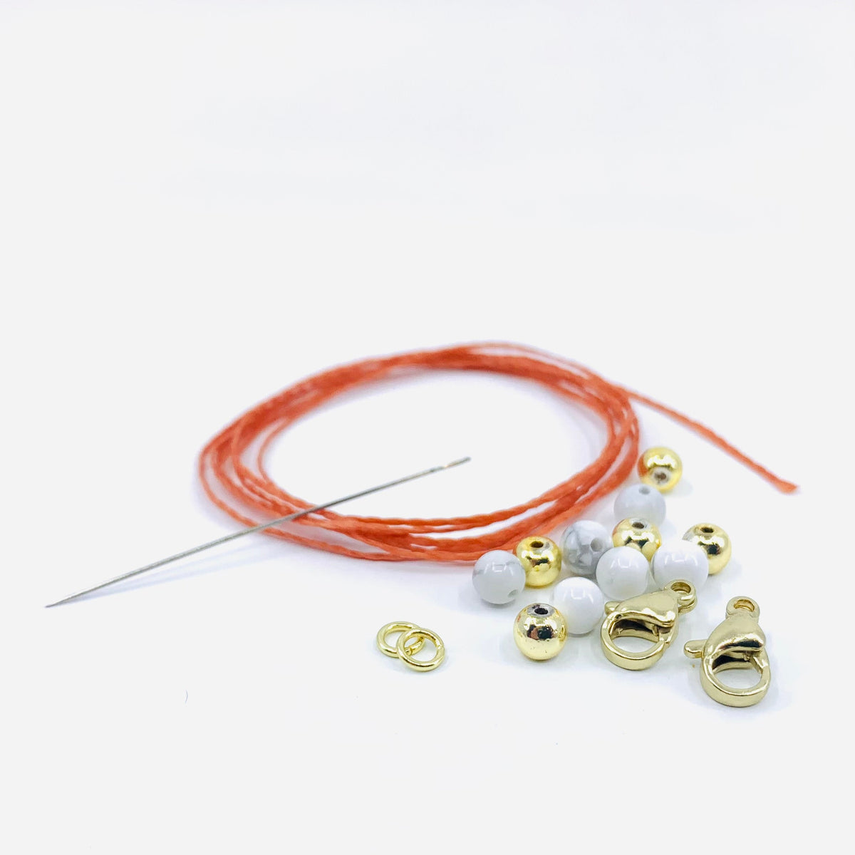 Create Your Own Morse Code Bracelet Kit Ethic Goods Orange 