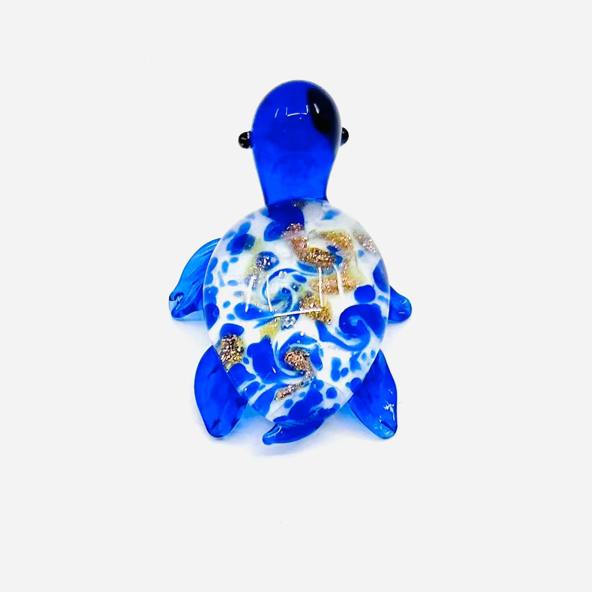 Tiny Animal Blue Glitter Turtle 234 Decor Chesapeake Bay 