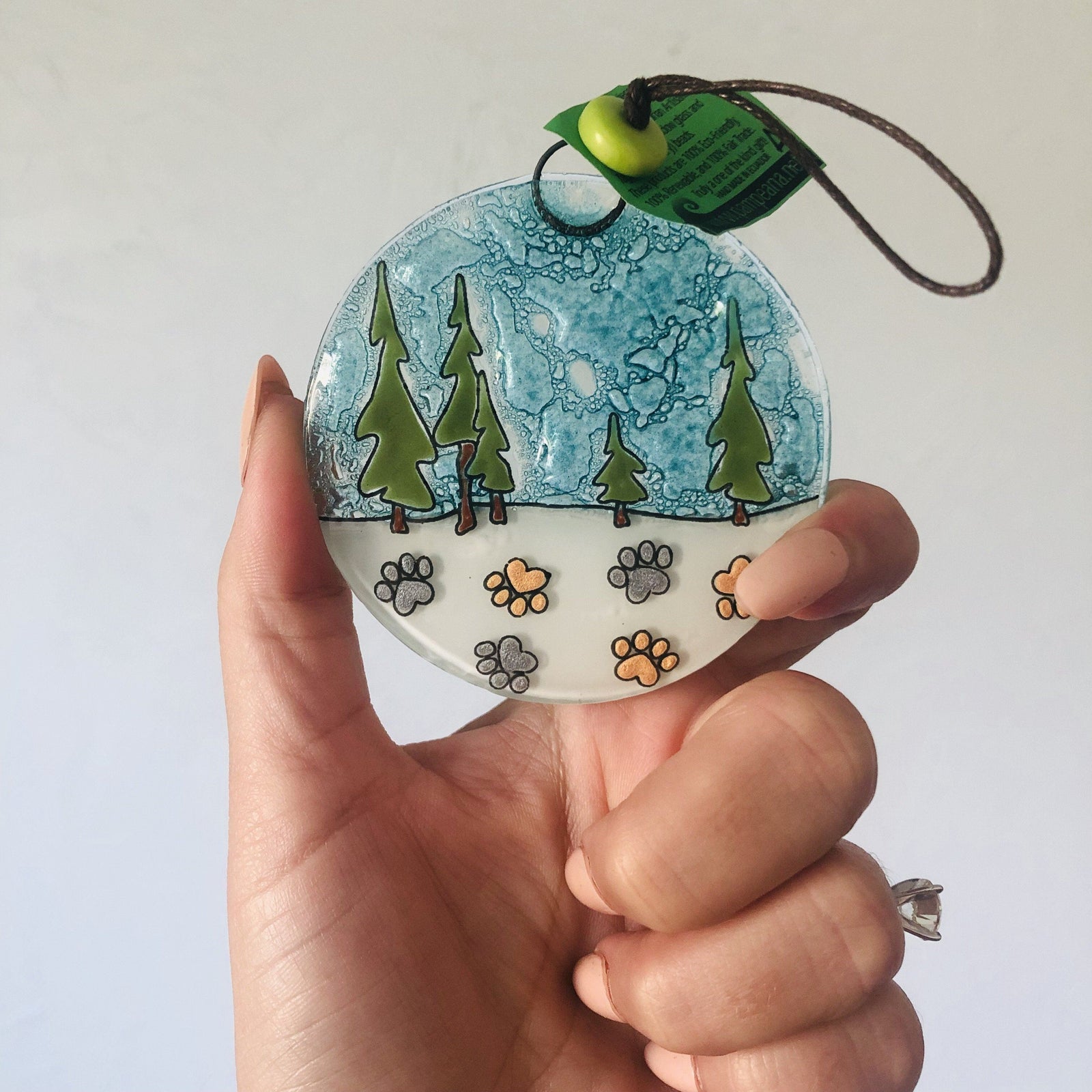 Fair Trade Ornament 64 Luke Adams Glass Blowing Studio 