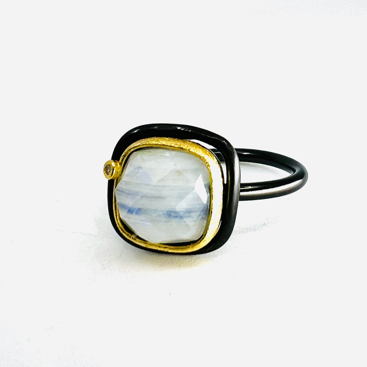 Tiny Diamond Adjustable Ring Jewelry Felix Z 