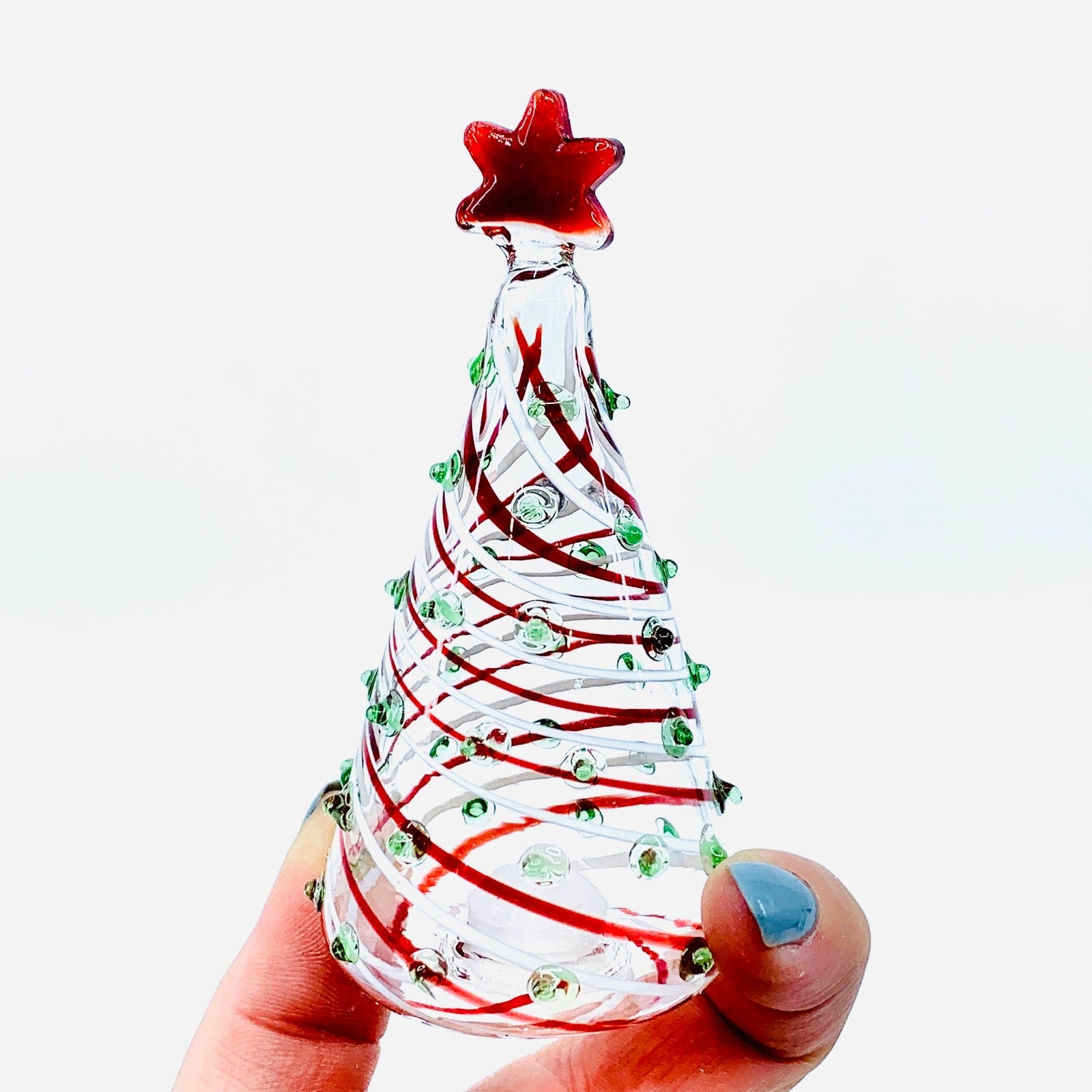 YOU GET BOTH SETS!!!! Tree Salt and Pepper Bundle!!!! Luke Adams Glass Blowing Studio 