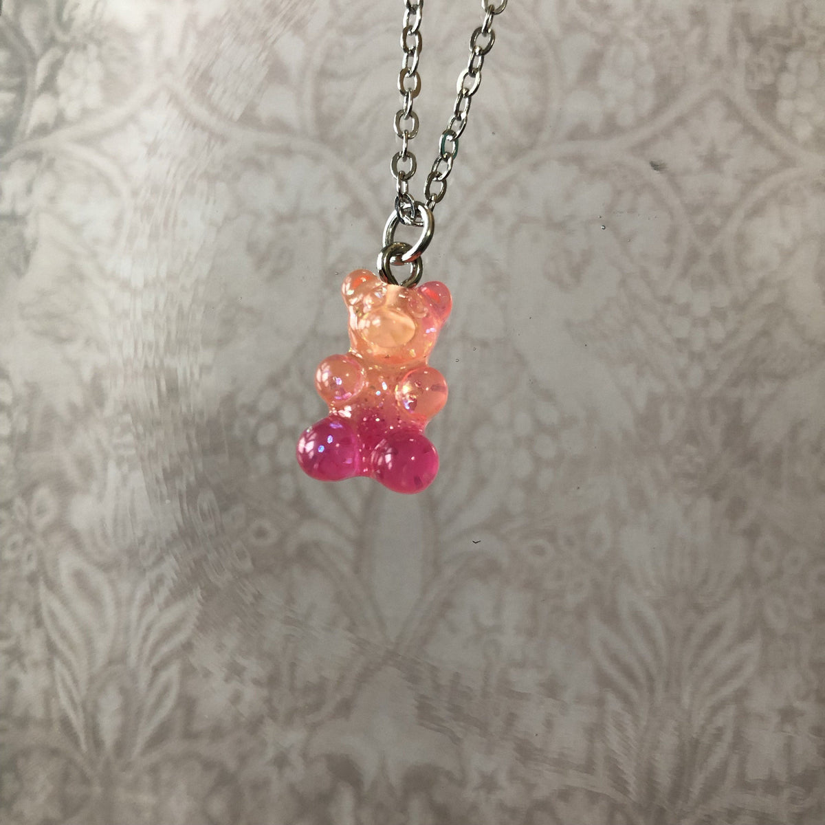 Gummy Bear Pendants Luke Adams Glass Blowing Studio Peachy Pink 