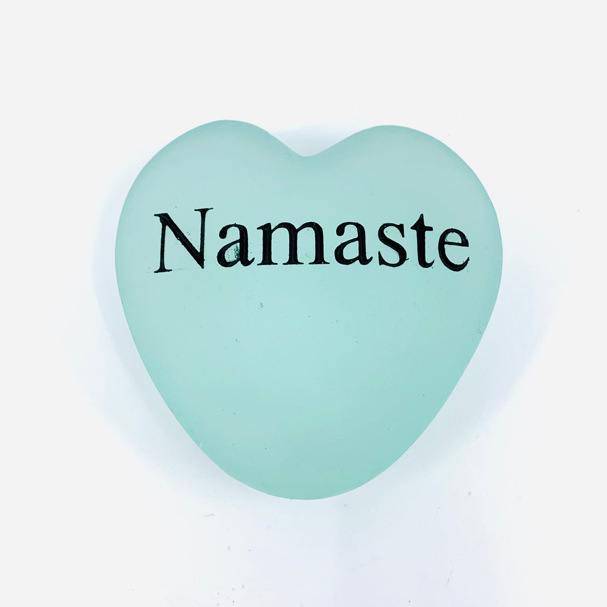 Heart Shaped Garden Stone Luke Adams Glass Blowing Studio Namaste 