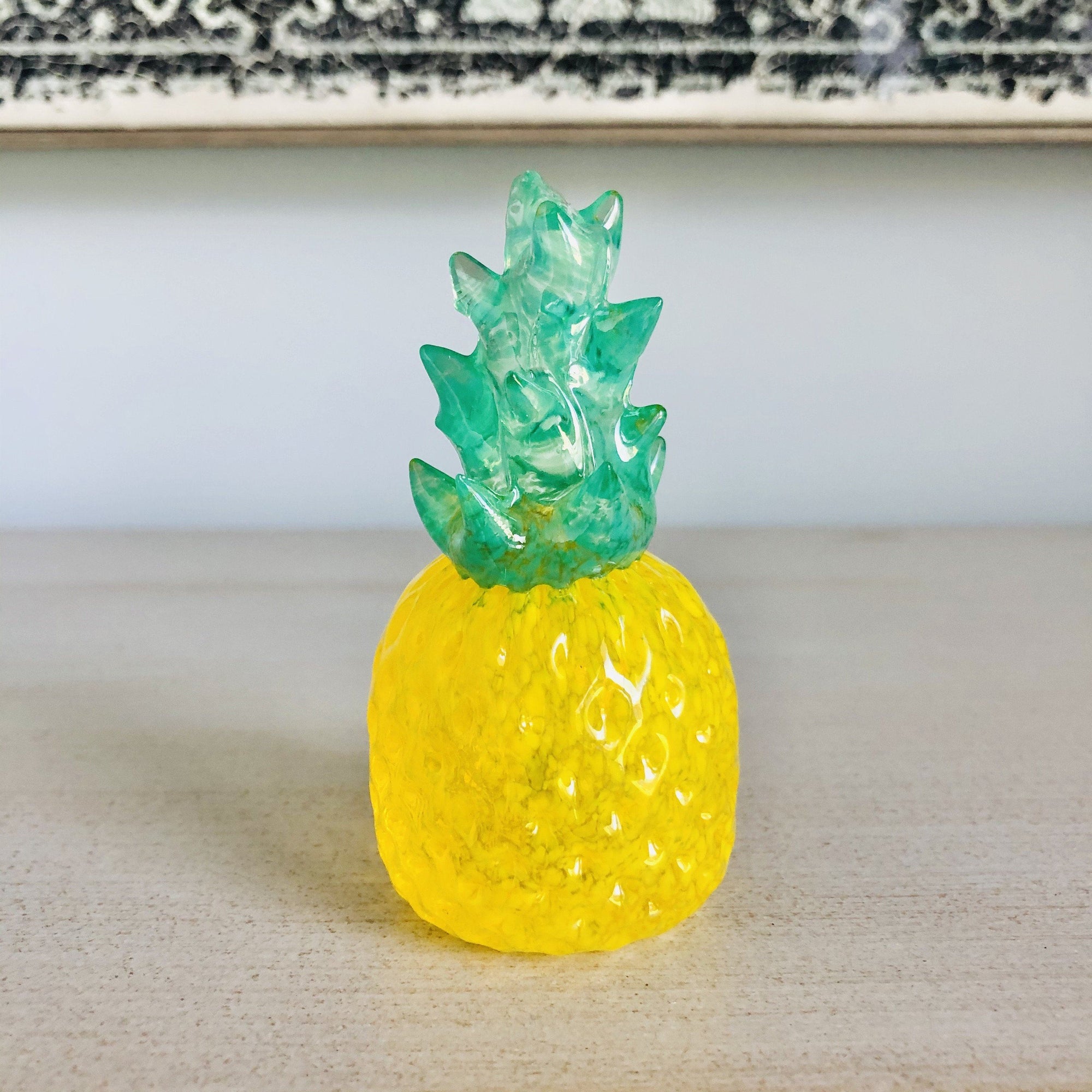 Glass Pineapple Luke Adams Glass Blowing Studio 