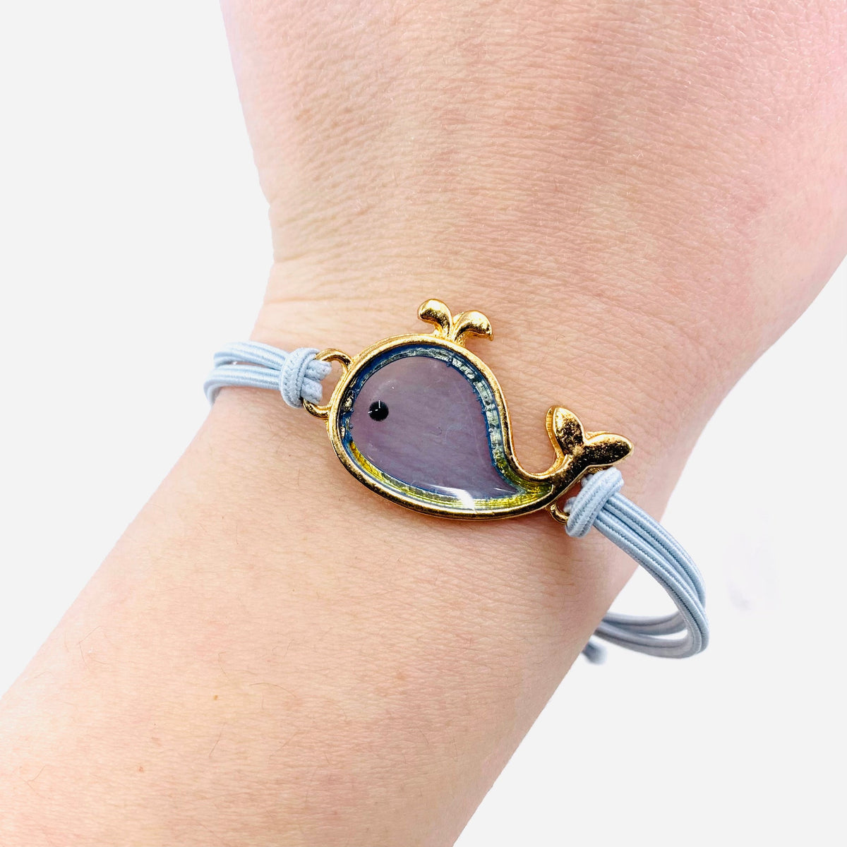 Baby Whale Bracelets Jewelry - Blue 