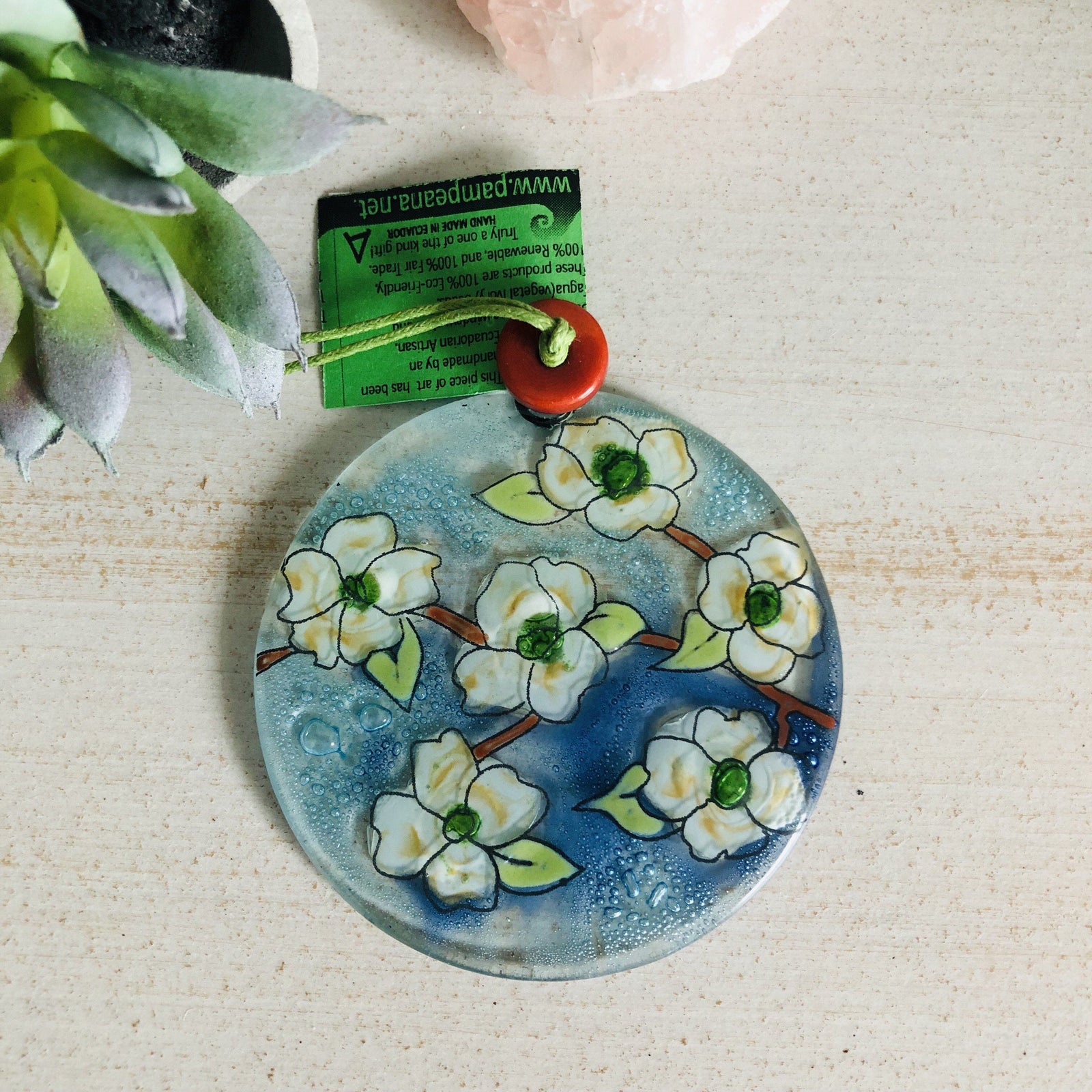 Fair Trade Ornament 25 Luke Adams Glass Blowing Studio 