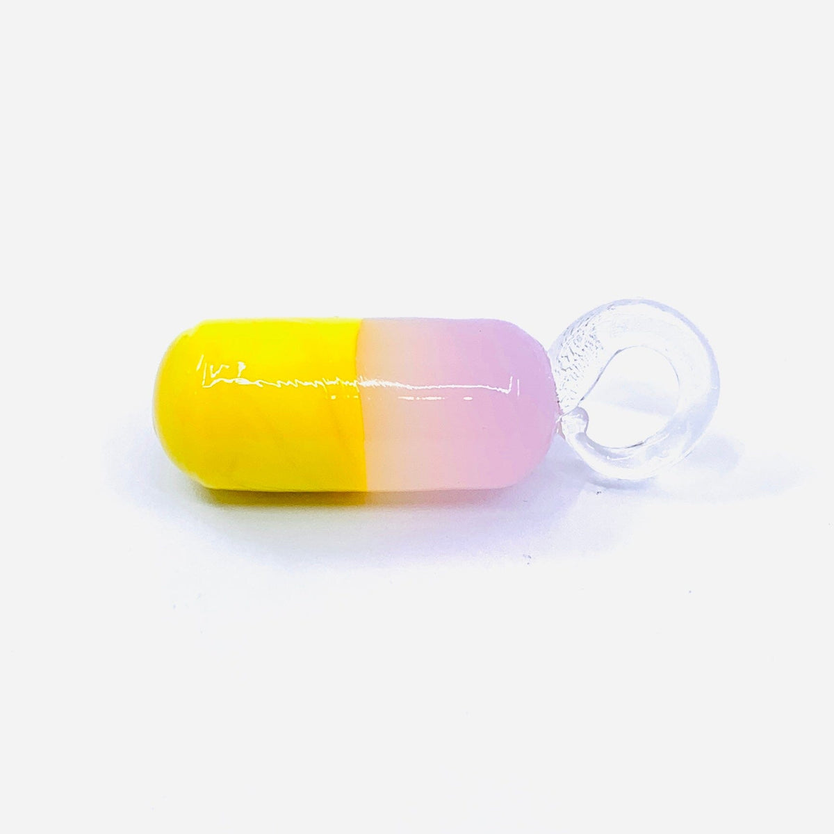Glass Chill Pill Ornaments/Pendants - Happy Pill 