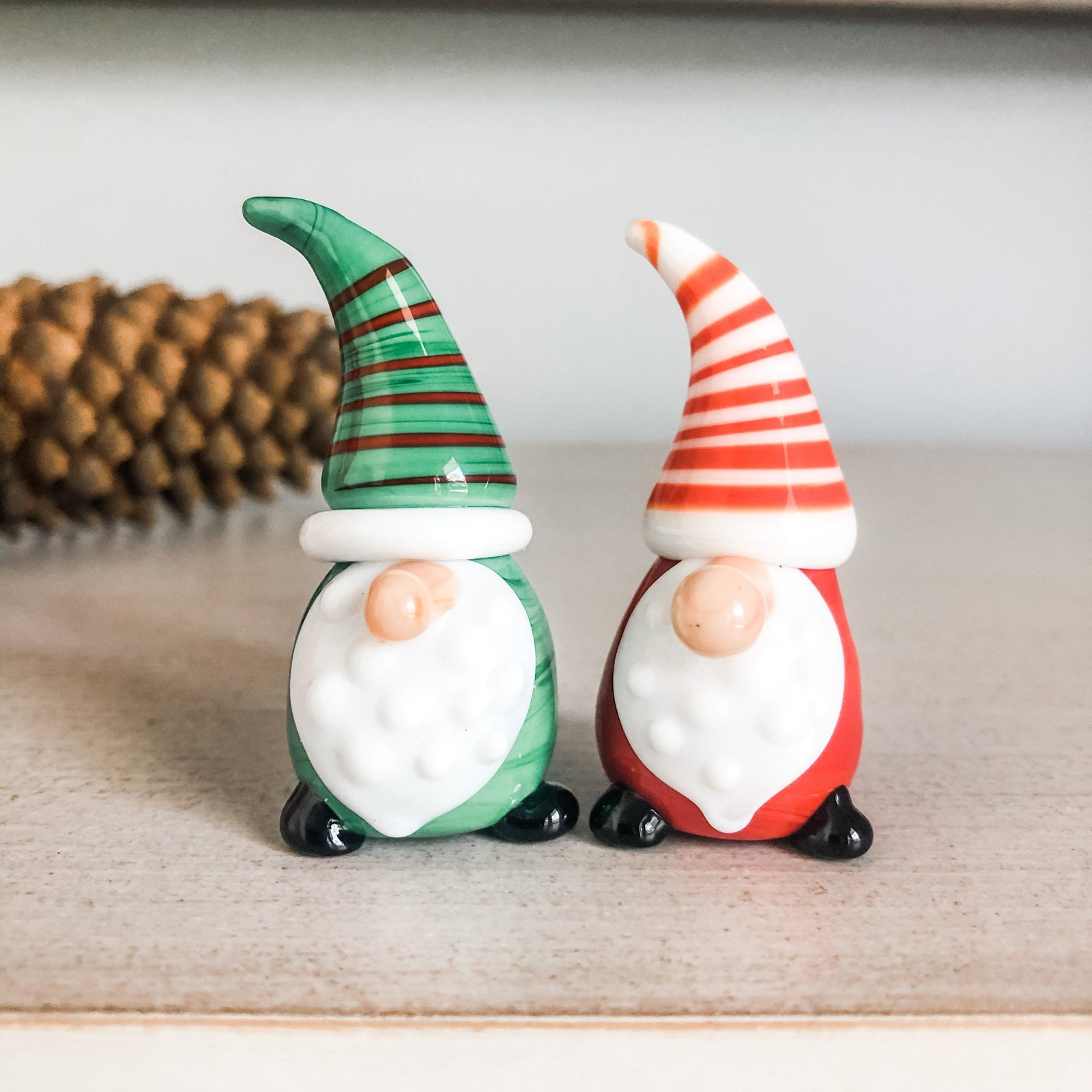 Little Gnomes Luke Adams Glass Blowing Studio 