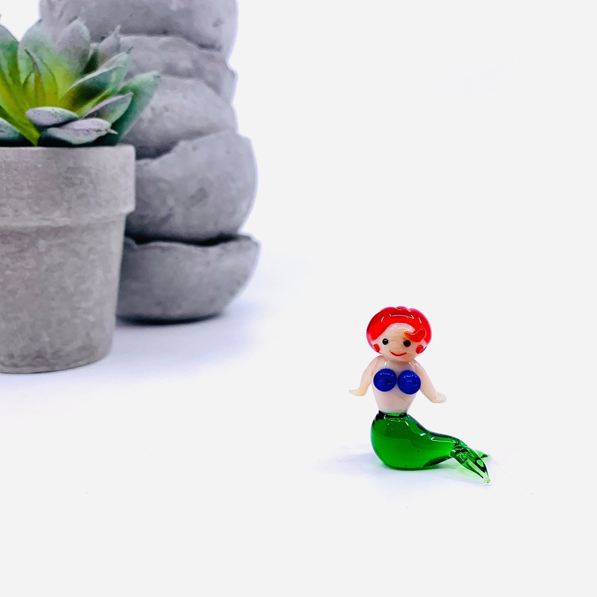 Little Ginger Mermaid Miniature - 