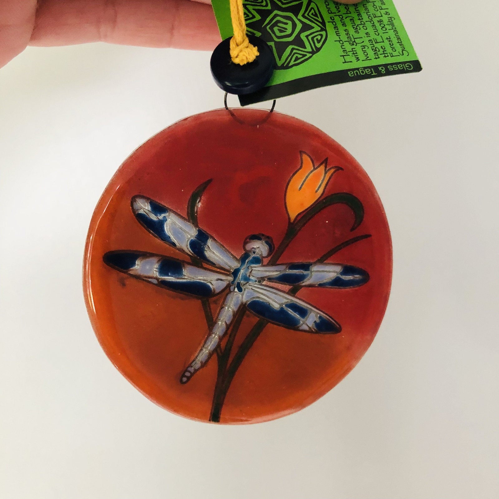 Fair Trade Ornament 49 Luke Adams Glass Blowing Studio 