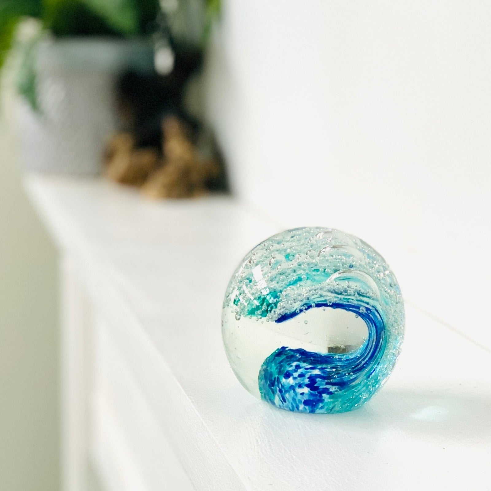 Ocean Wave Paperweight Decor Chesapeake Bay 
