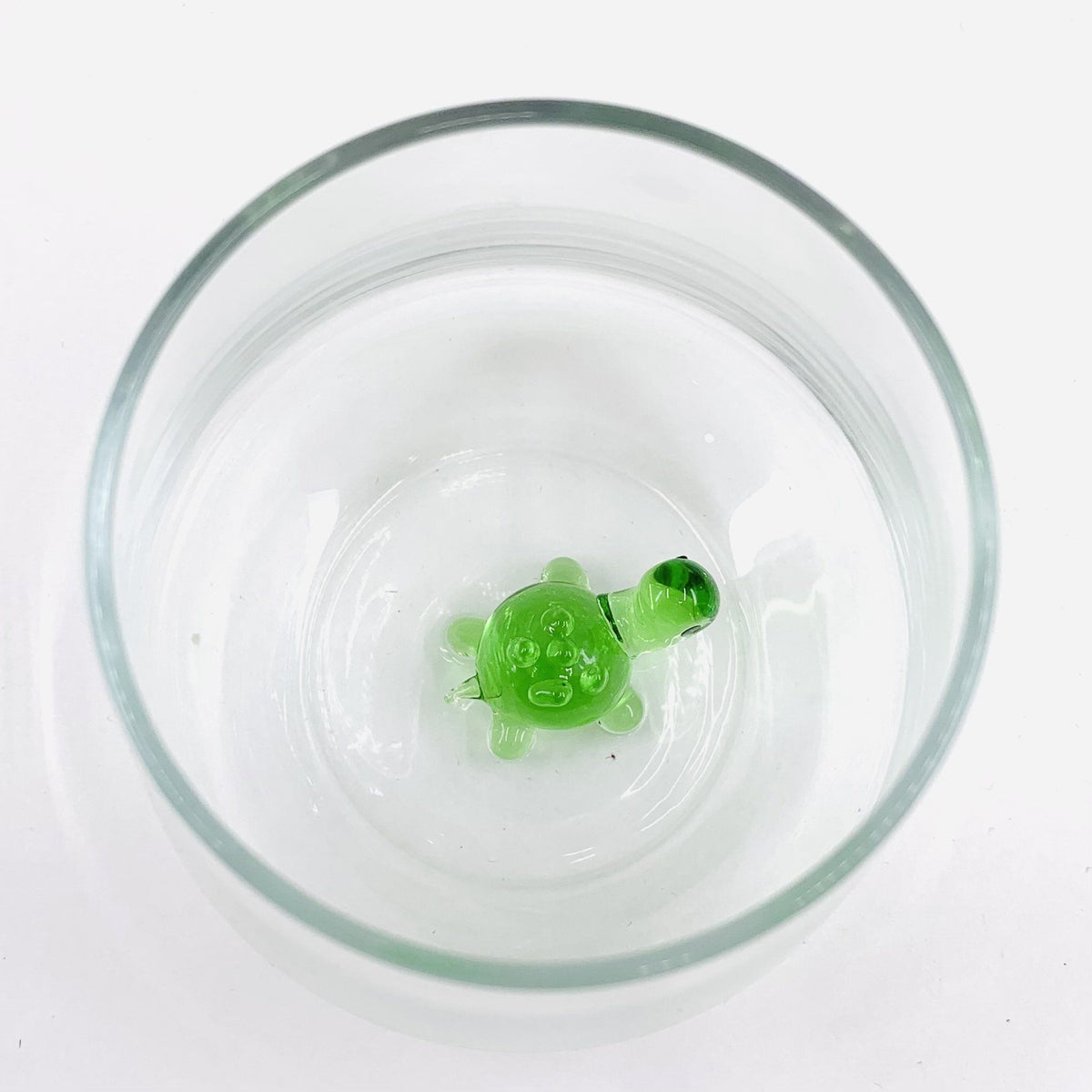 Tiny Animal Drinking Glass - Turtle MiniZoo 
