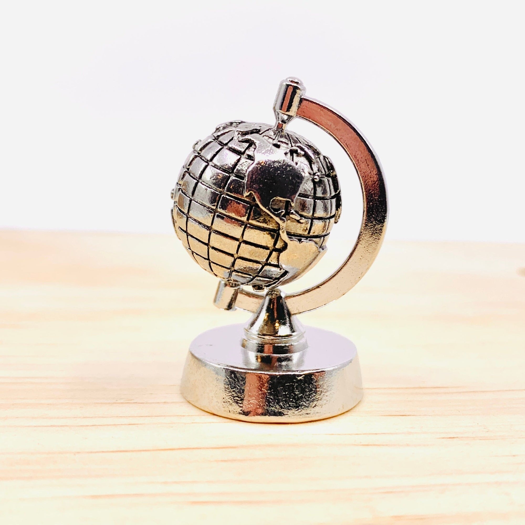 "You Mean the World to Me" Globe Pocket Charm Miniature GANZ 