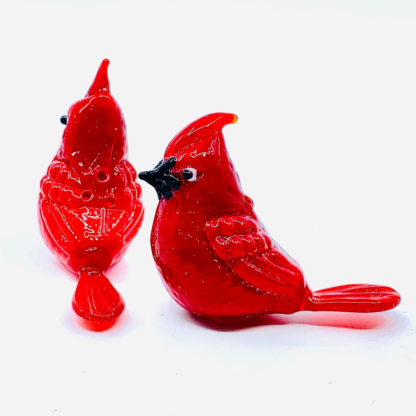 Glass Salt and Pepper Shakers, Cardinals Gift Essentials 
