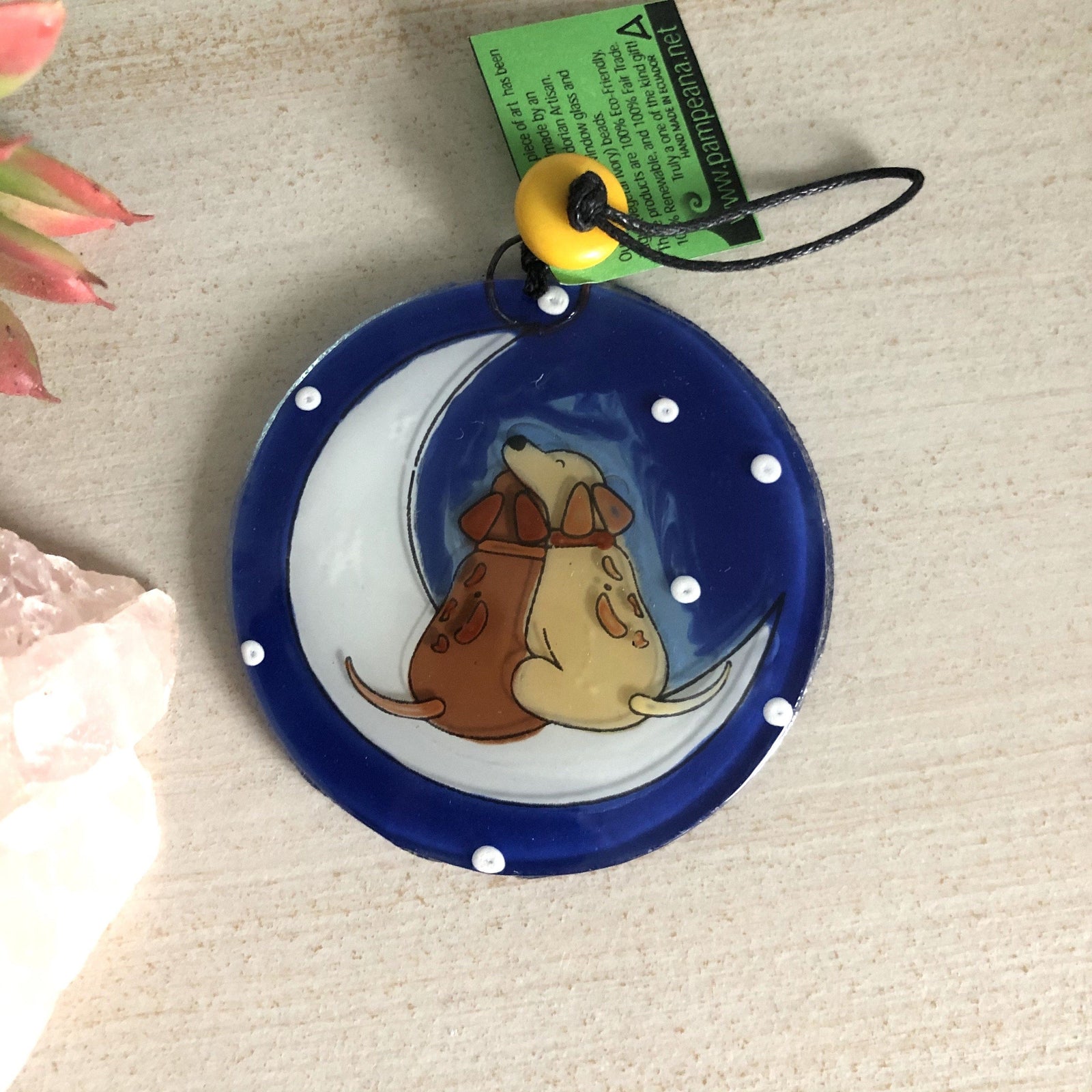 Fair Trade Ornament 119 Luke Adams Glass Blowing Studio 