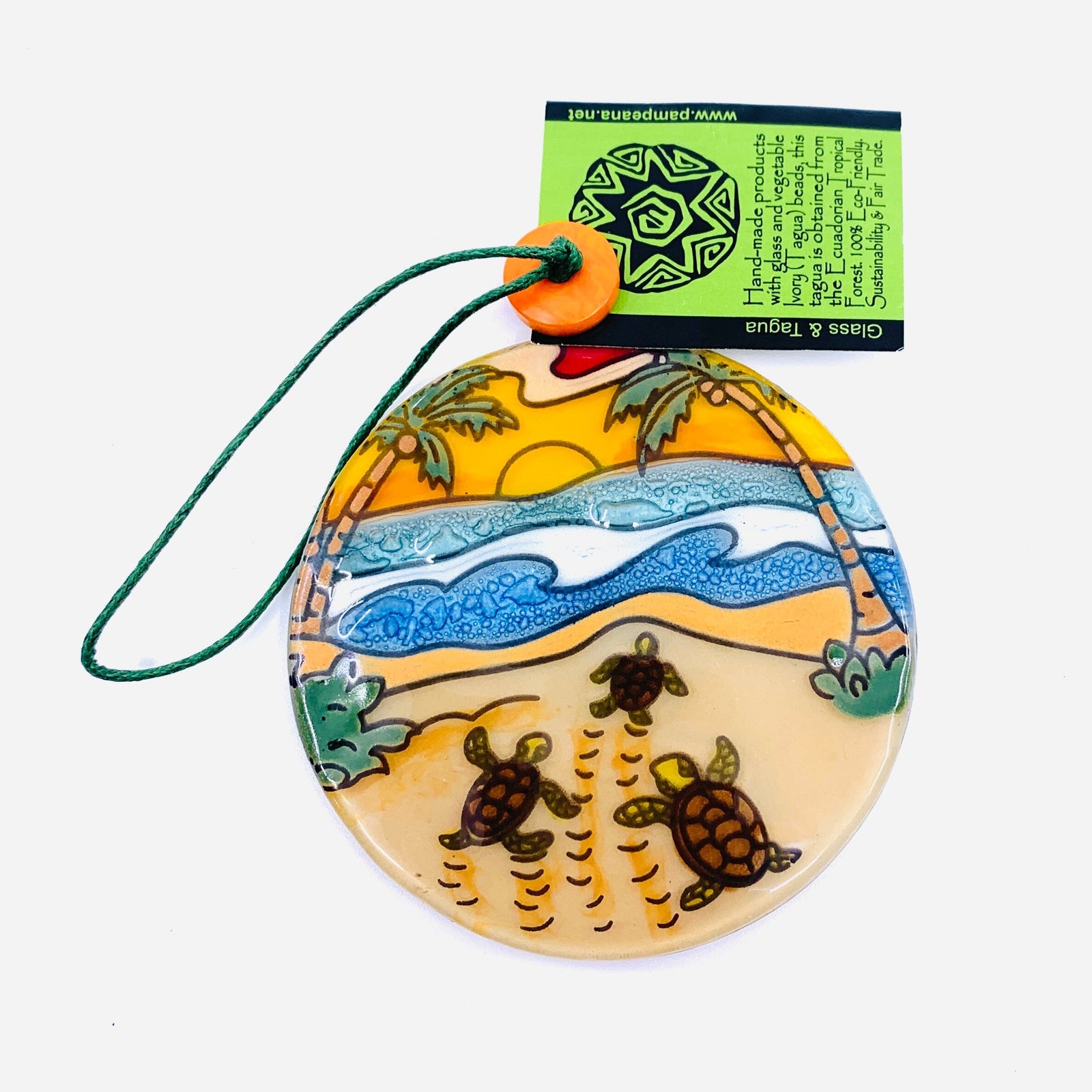 Fair Trade Ornament 23 Hatching Turtles Ornament Pam Peana 