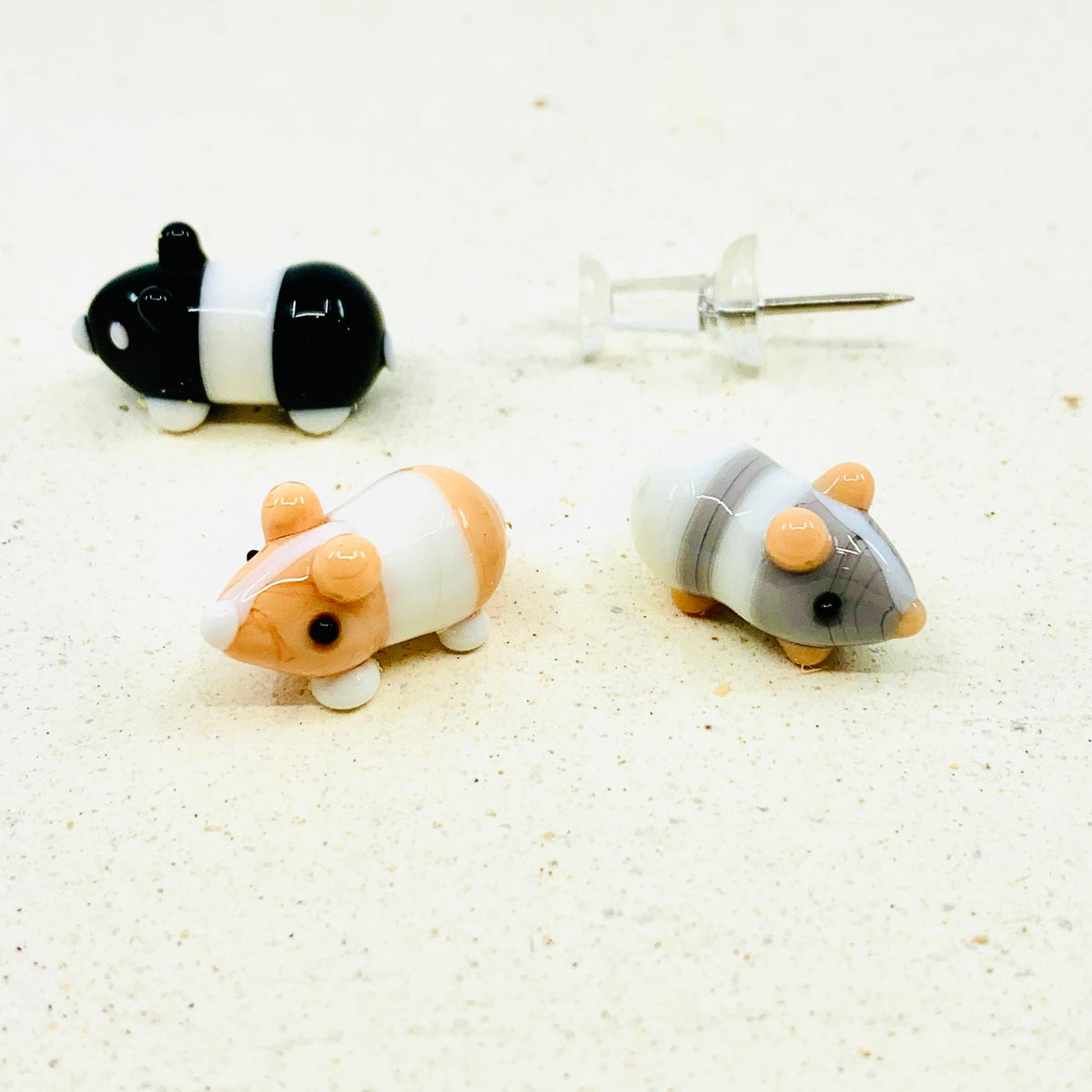Tiny Hamster Trio Miniature - 