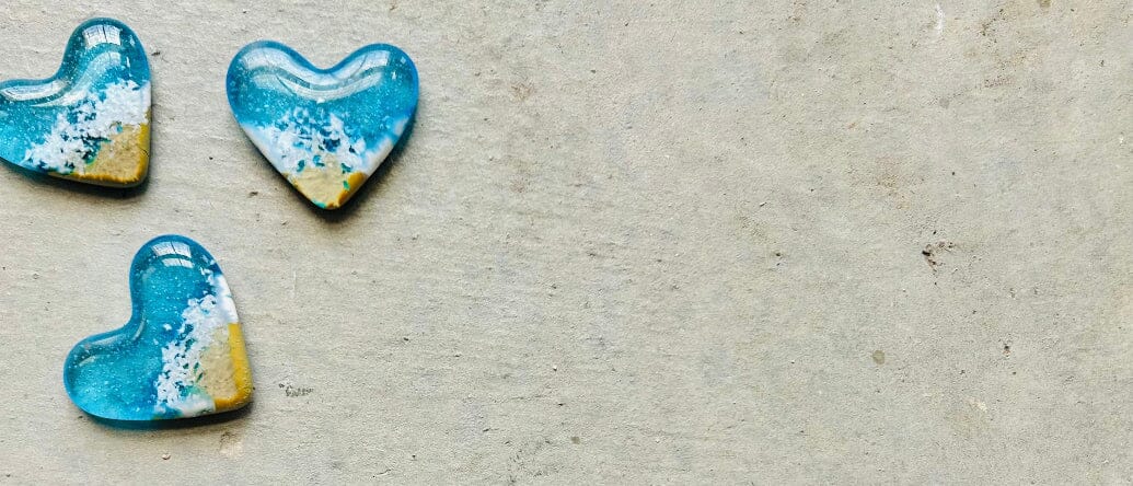 PRE SALE - Fused Pocket Heart, Ltd Edition Beachy Miniature Jean 