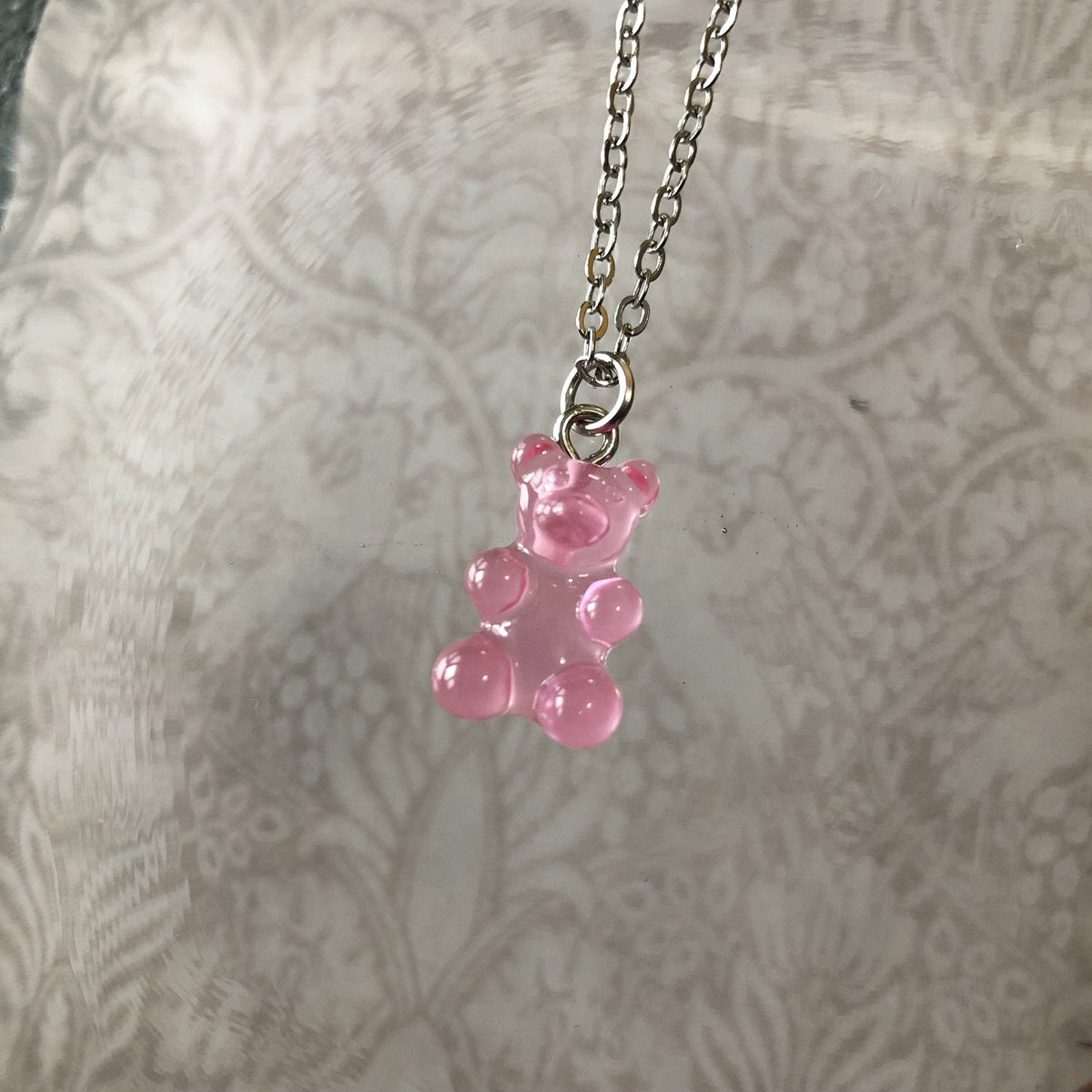 Gummy Bear Pendants Luke Adams Glass Blowing Studio Pink 