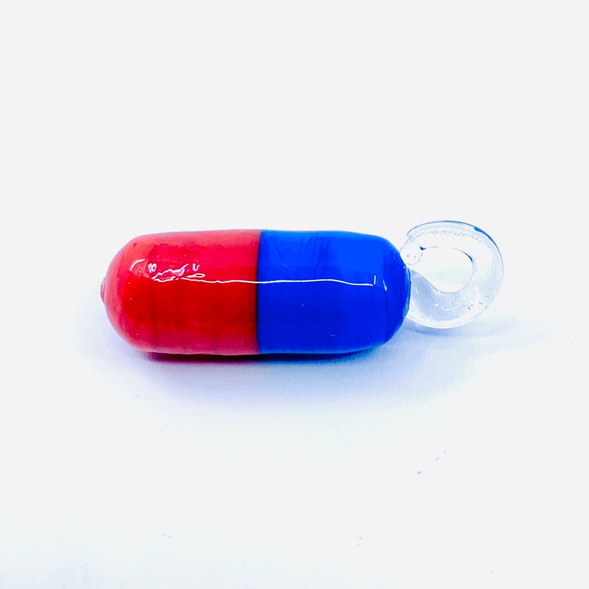 Glass Chill Pill Ornaments/Pendants - Smile Pill 