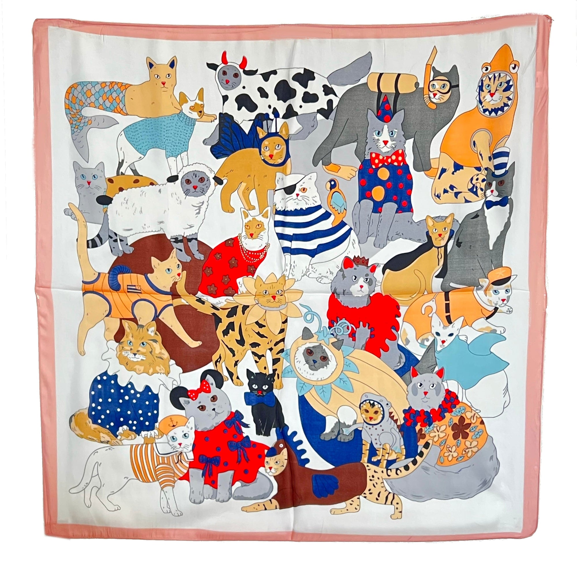 Cat Costume Tapestry Scarf Accessory - 
