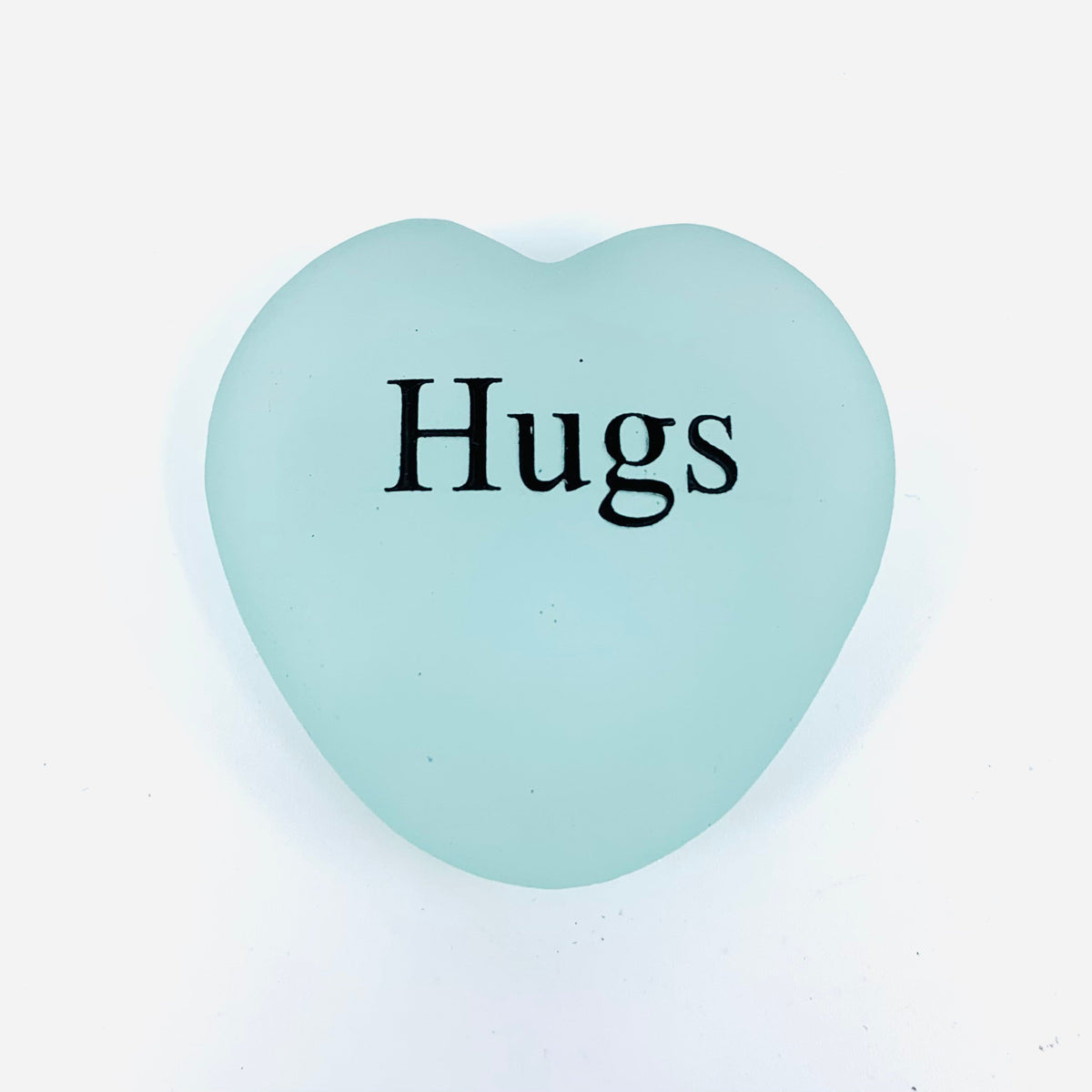 Heart Shaped Garden Stone Luke Adams Glass Blowing Studio Hugs 
