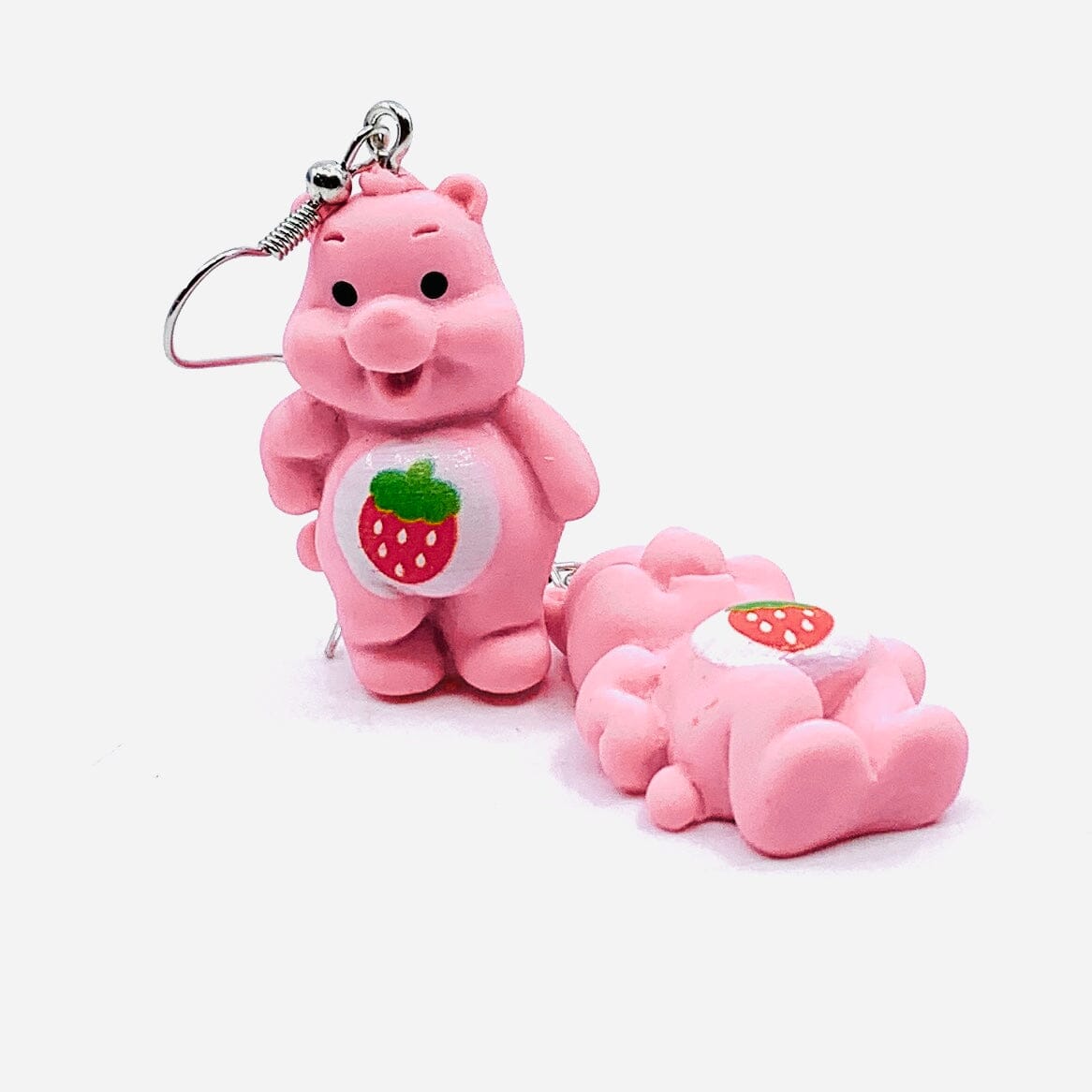 Care Bear Earrings Jewelry - Strawberry 
