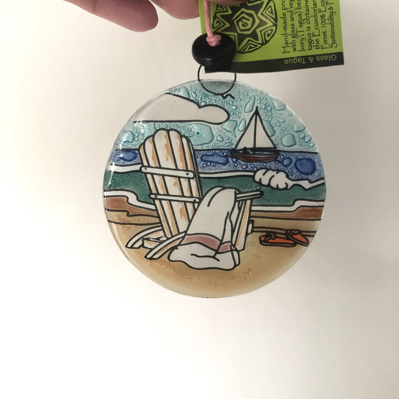 Fair Trade Ornament 75 Luke Adams Glass Blowing Studio 