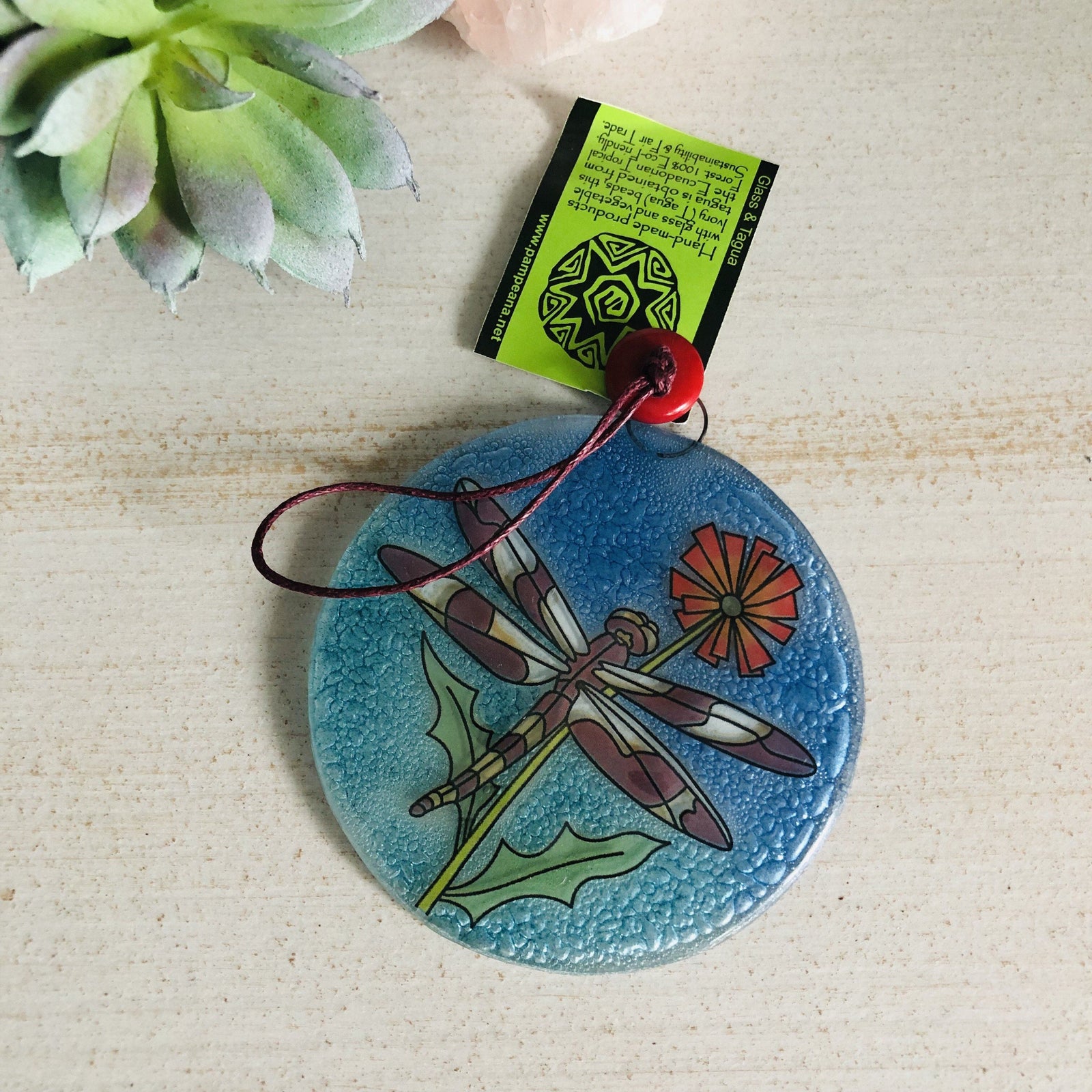 Fair Trade Ornament 1 Luke Adams Glass Blowing Studio 