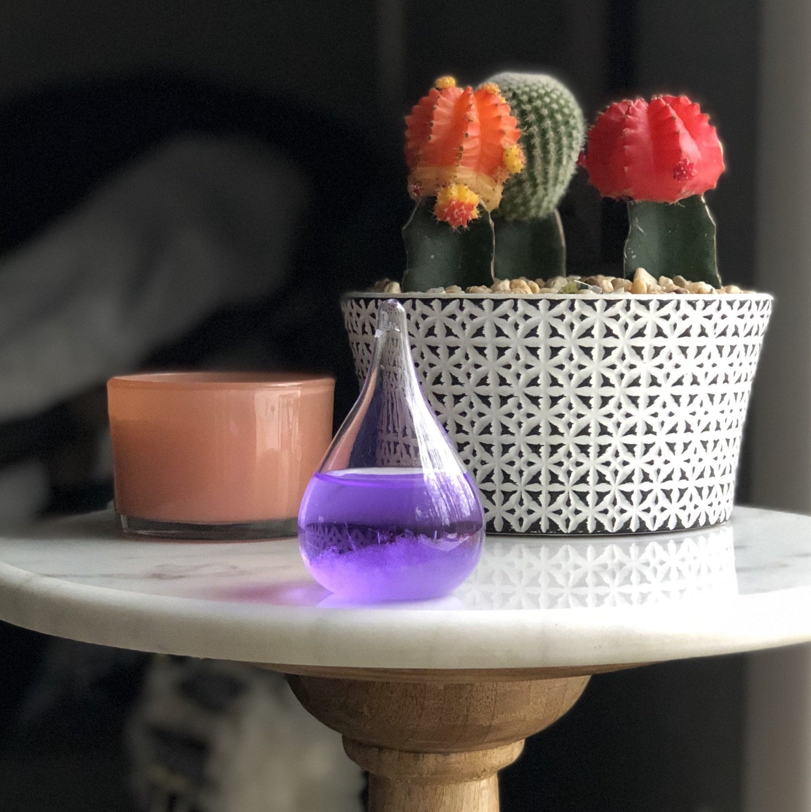 Tear Drop Storm Glass Luke Adams Glass Blowing Studio 