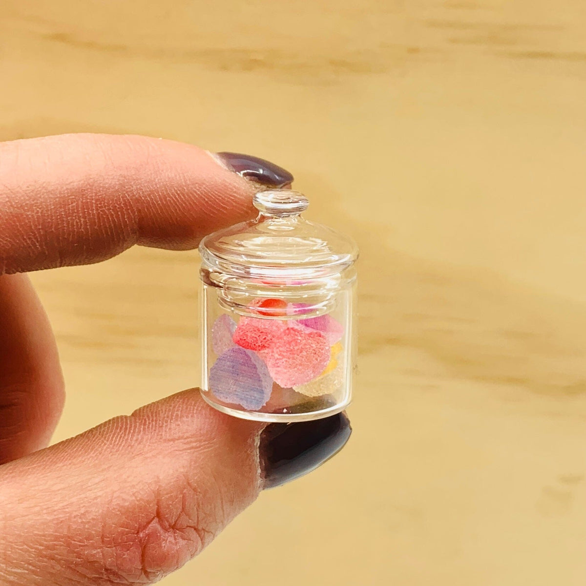 Tiniest Jar of Gumdrops, Hearts Miniature - 