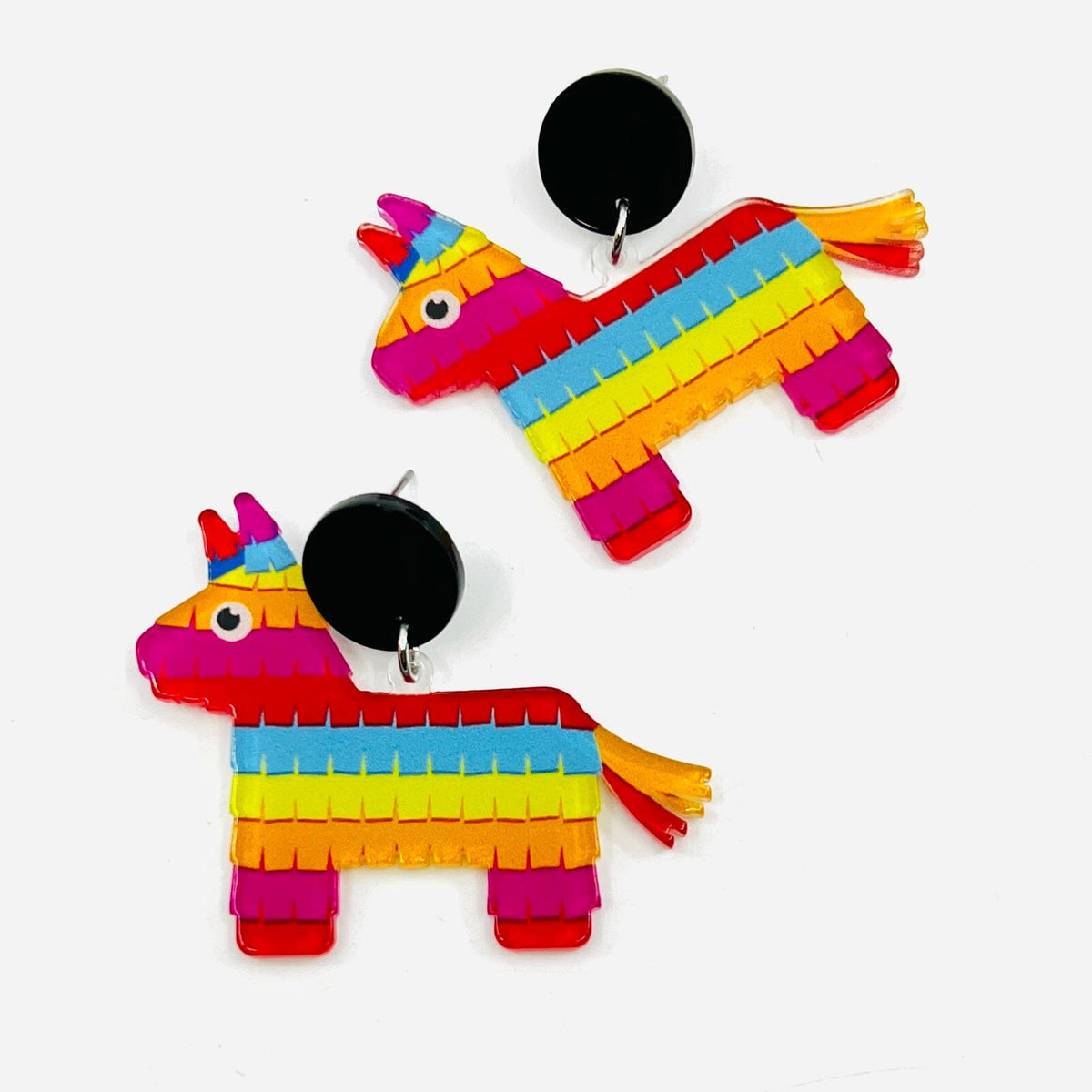 Acrylic Earrings, Piñata Llamas Jewelry - 