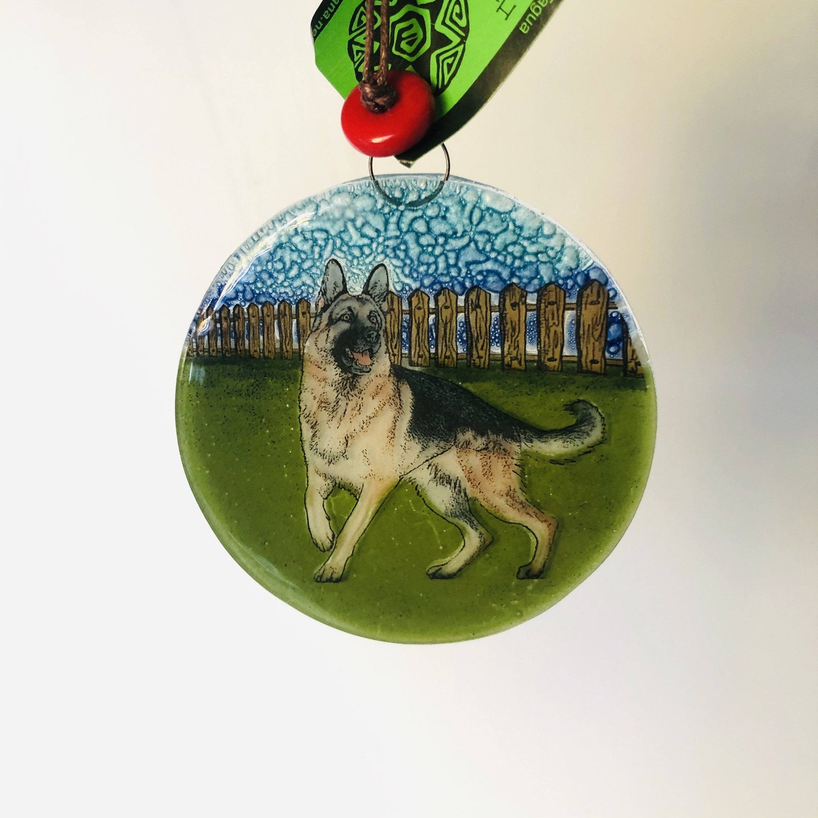 Fair Trade Ornament 92 Luke Adams Glass Blowing Studio 