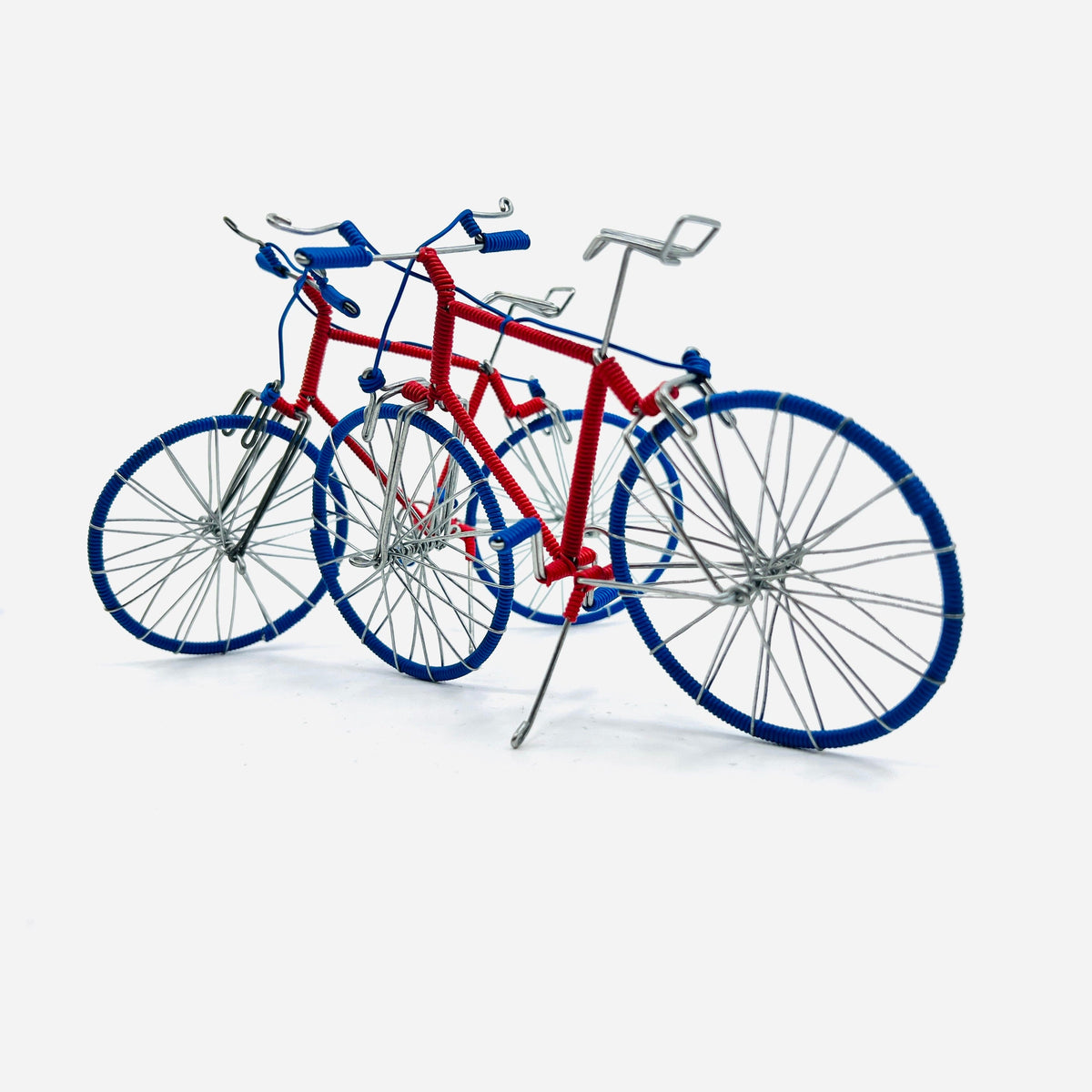 Telephone Wire Bicycles Miniature The East Africa Co. Red/Blue 