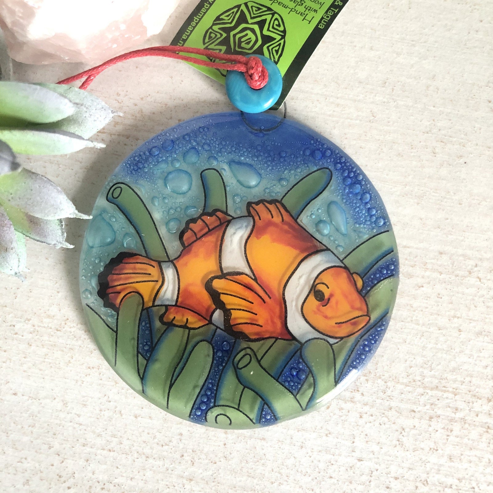 Fair Trade Ornament 72 Luke Adams Glass Blowing Studio 