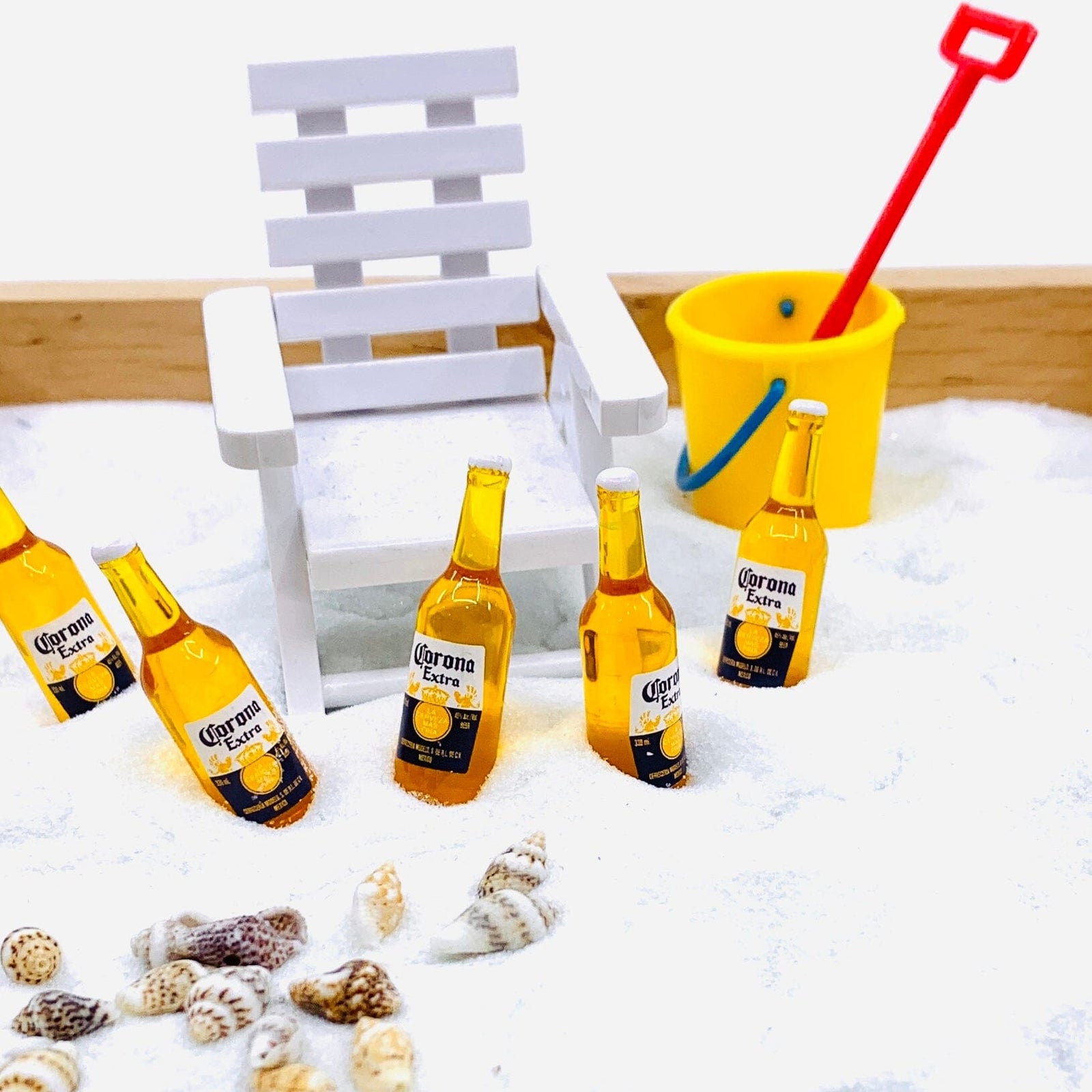 Tiny Corona Bottle Miniature - 