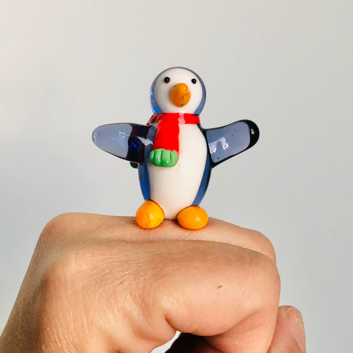 Glass Penguin Miniature - 