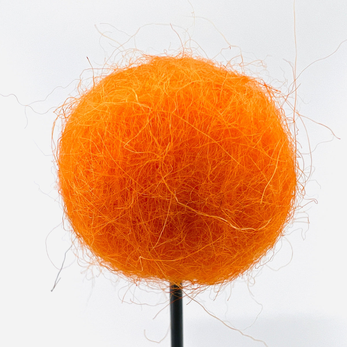 Wool Pom Pom Sticks Decor Chive Orange 