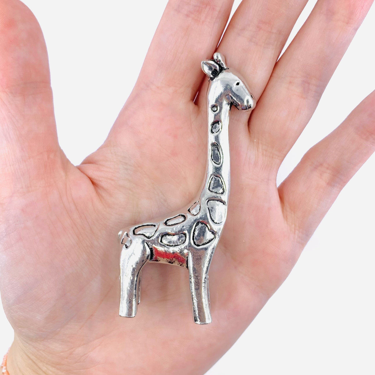 Pewter Ring Holder, Giraffe Accessory Basic Spirit 